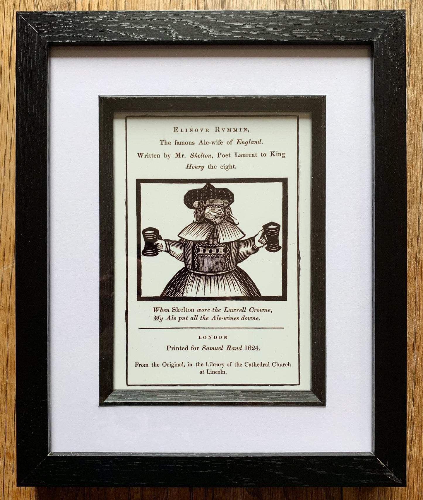 Ale Wife Framed Print