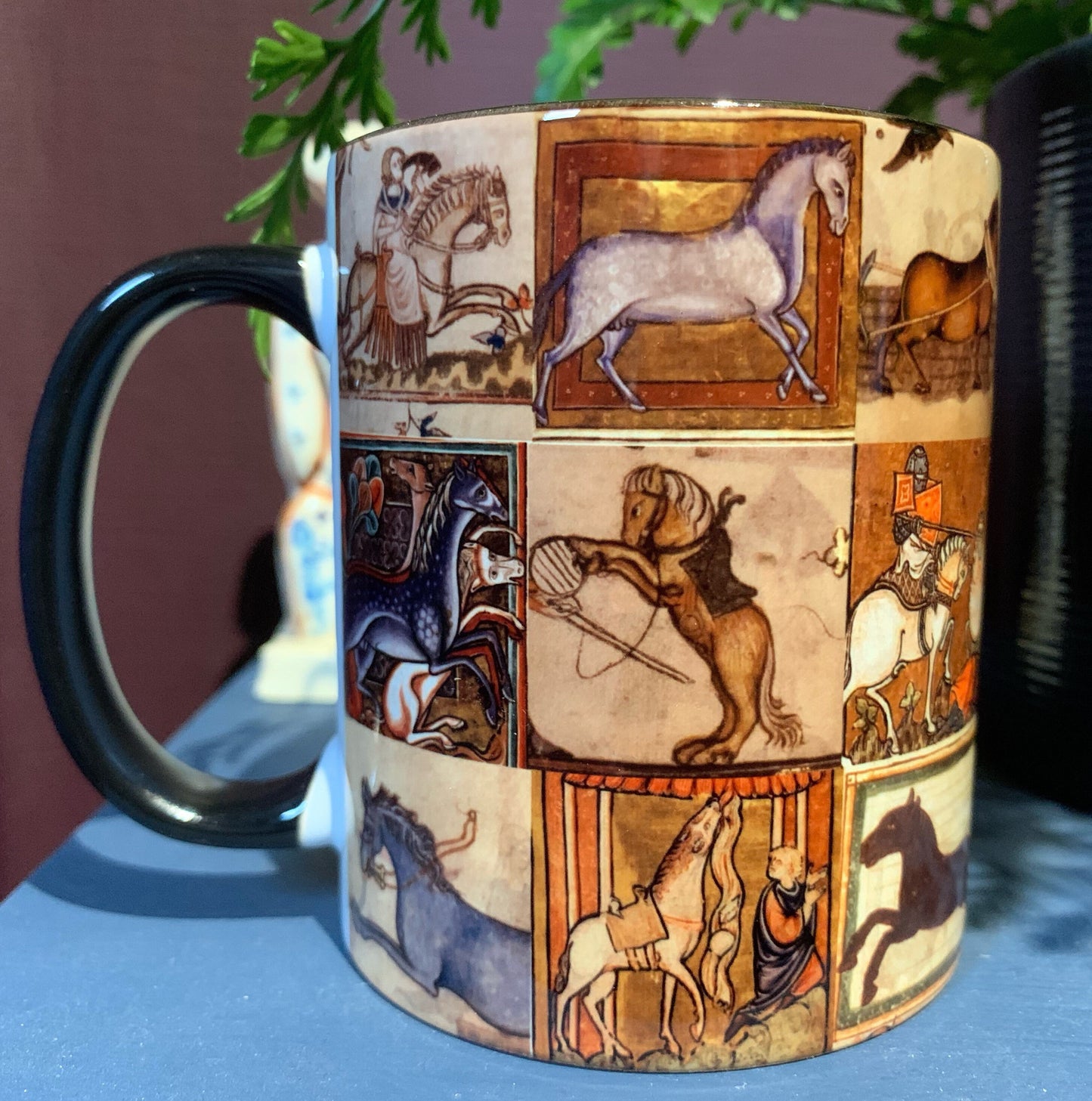 Medieval Horses Mug
