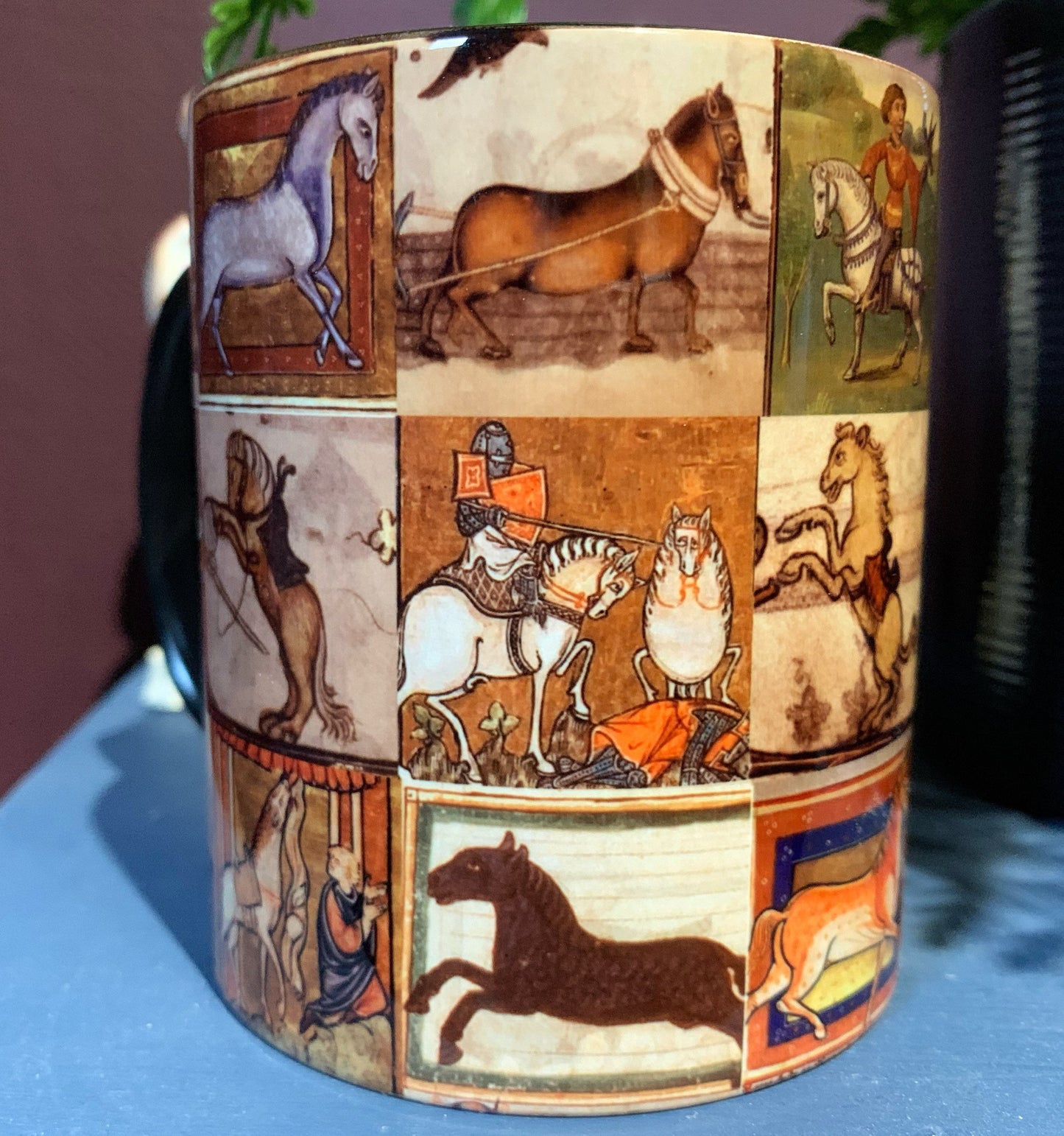 Medieval Horses Mug