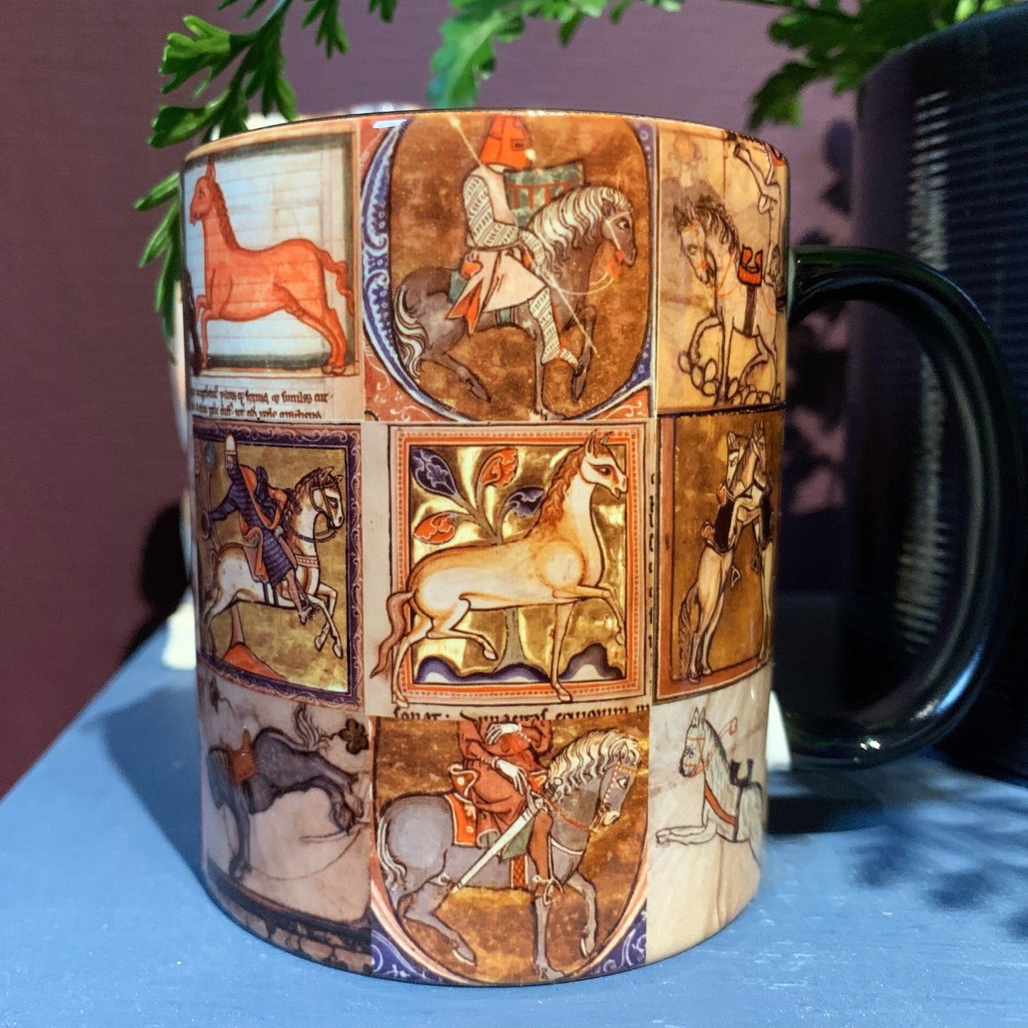 Medieval Horses Mug