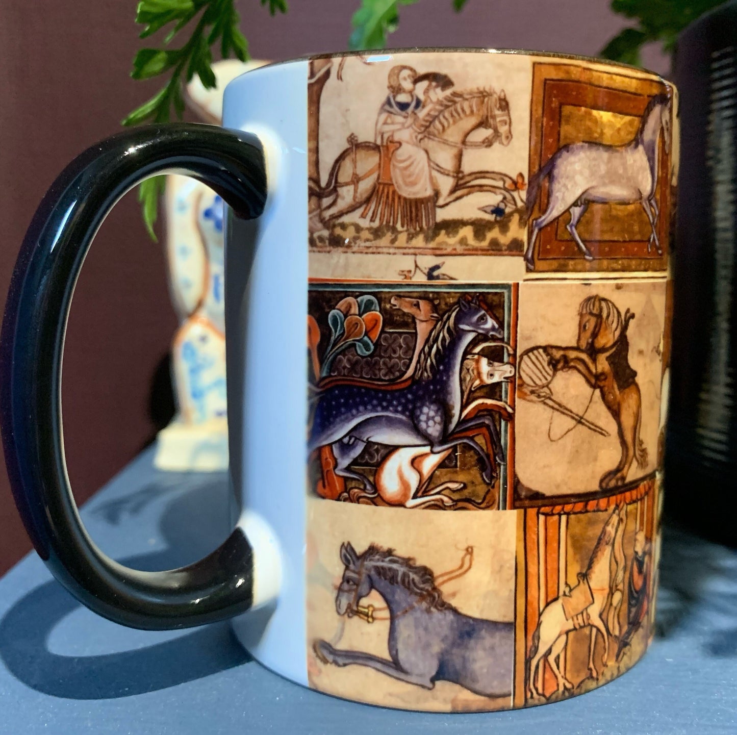 Medieval Horses Mug
