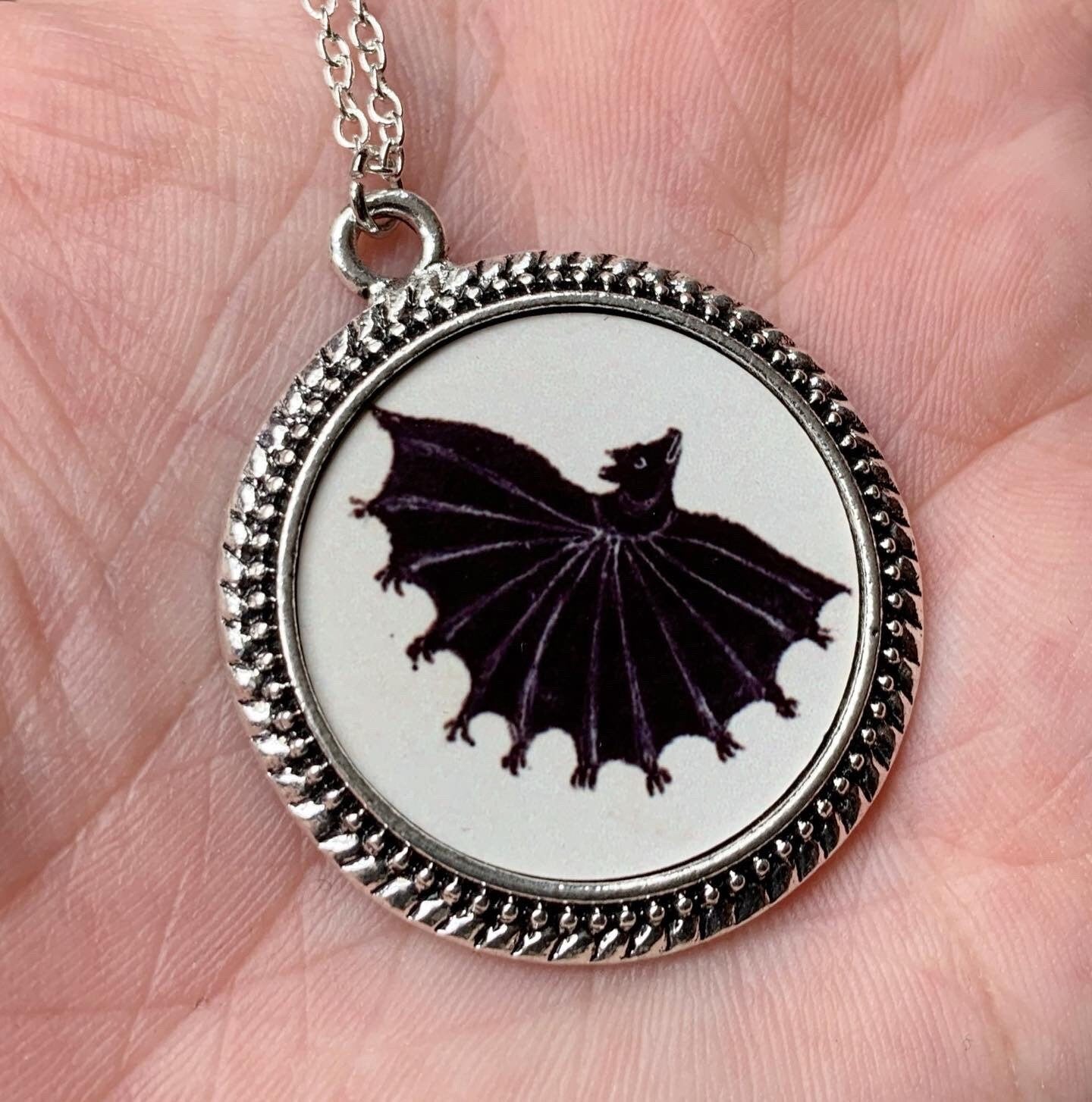 Medieval Bat Pendant