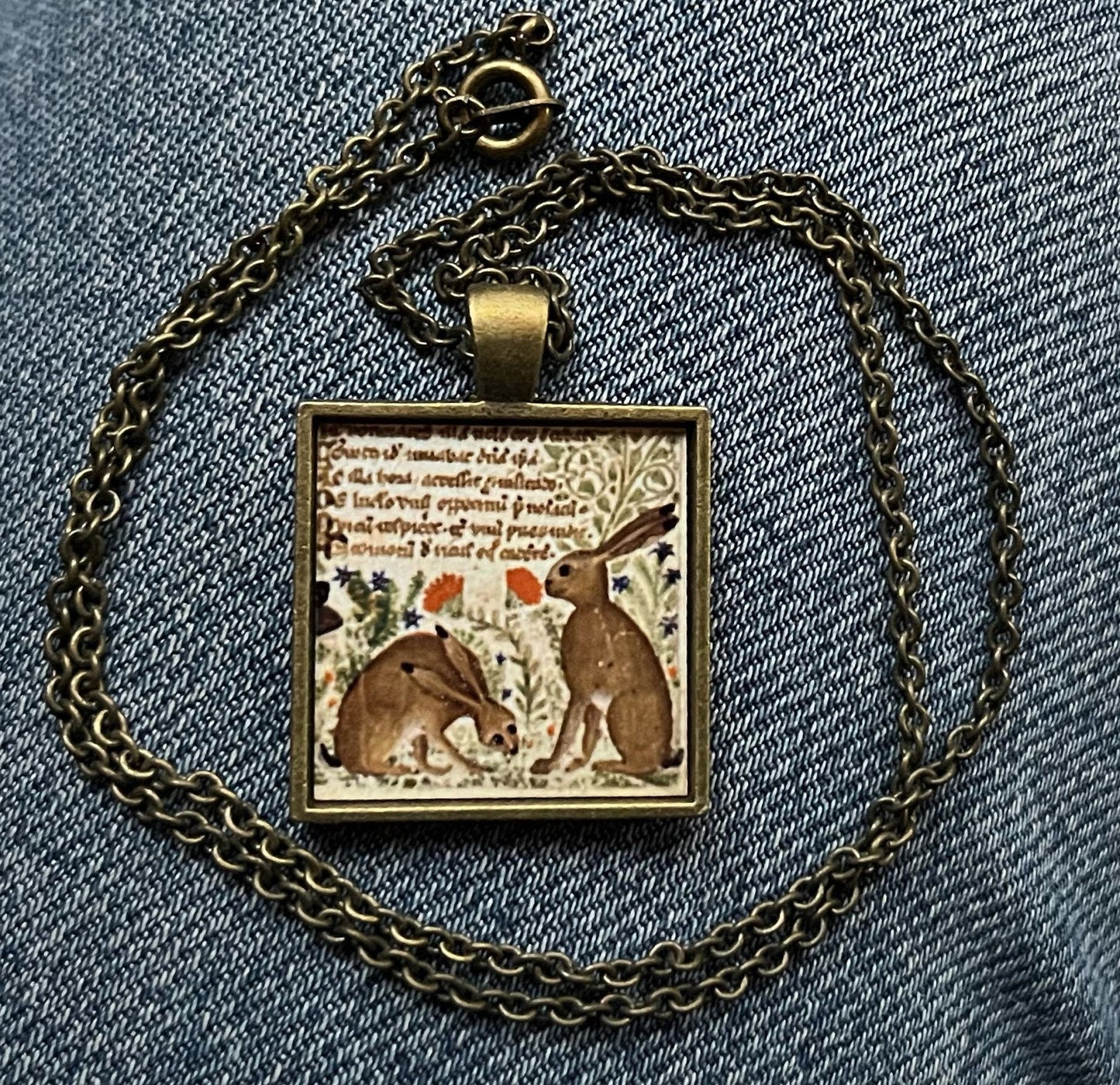 Medieval Hare Pendant