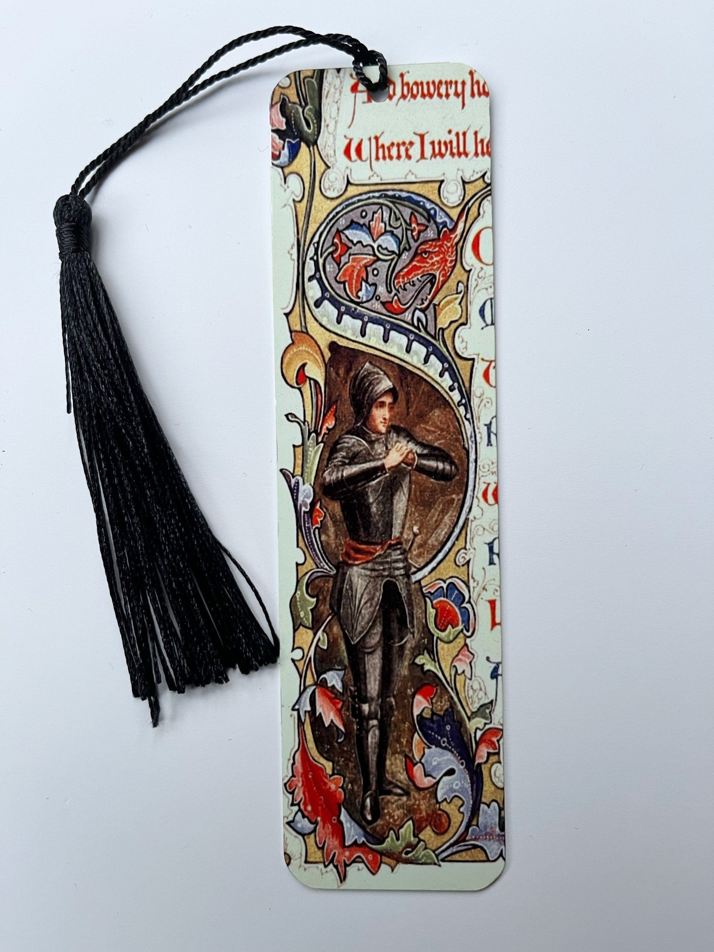 King Arthur Bookmark (aluminium) - Choose from 3 sizes