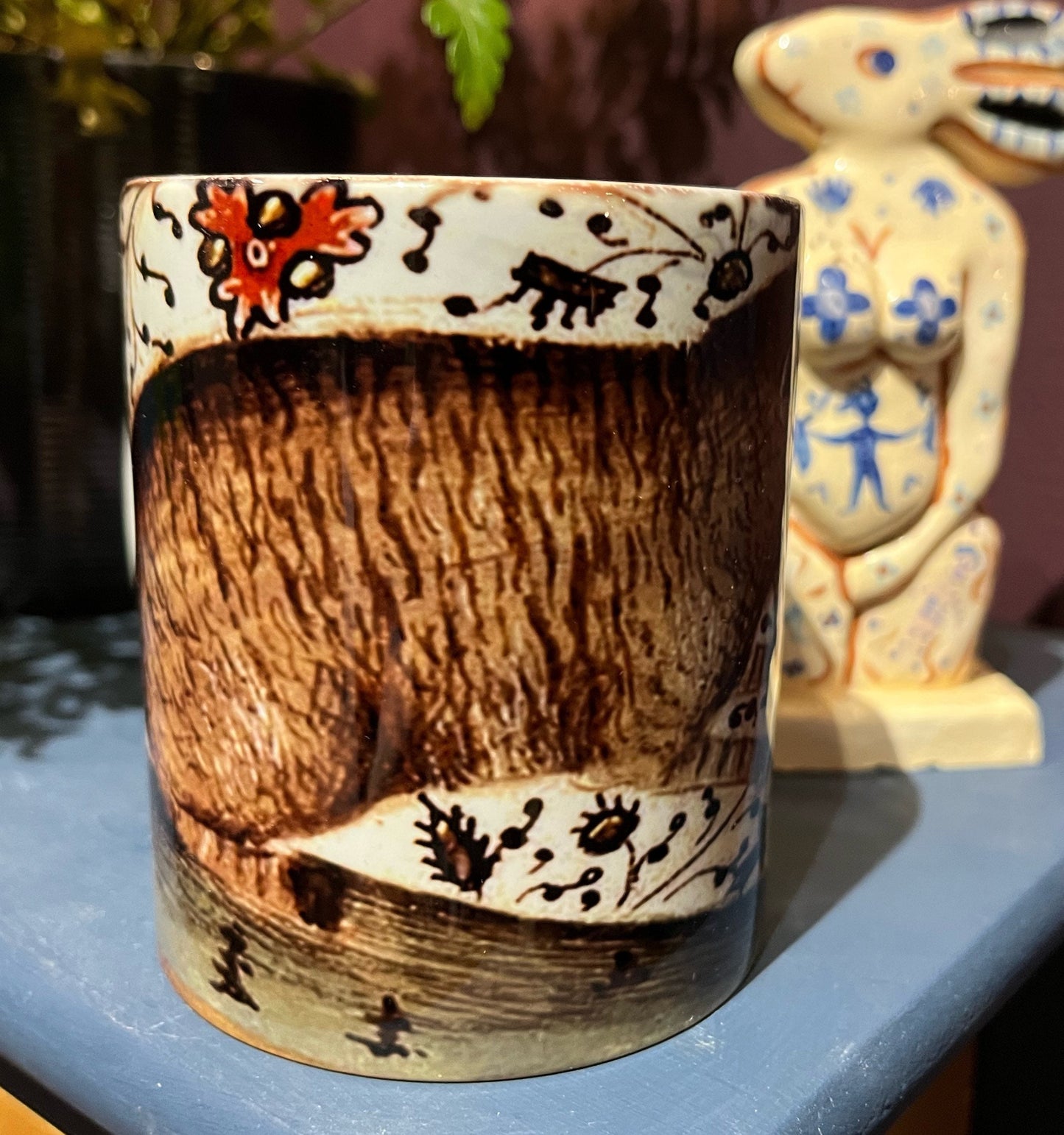 Medieval Cat Marginalia Mug