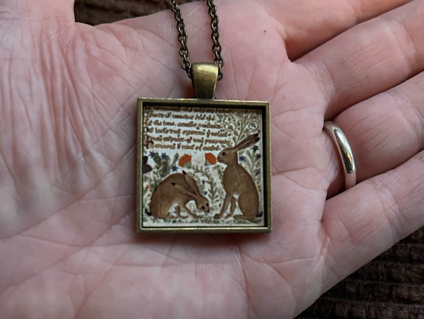 Medieval Hare Pendant