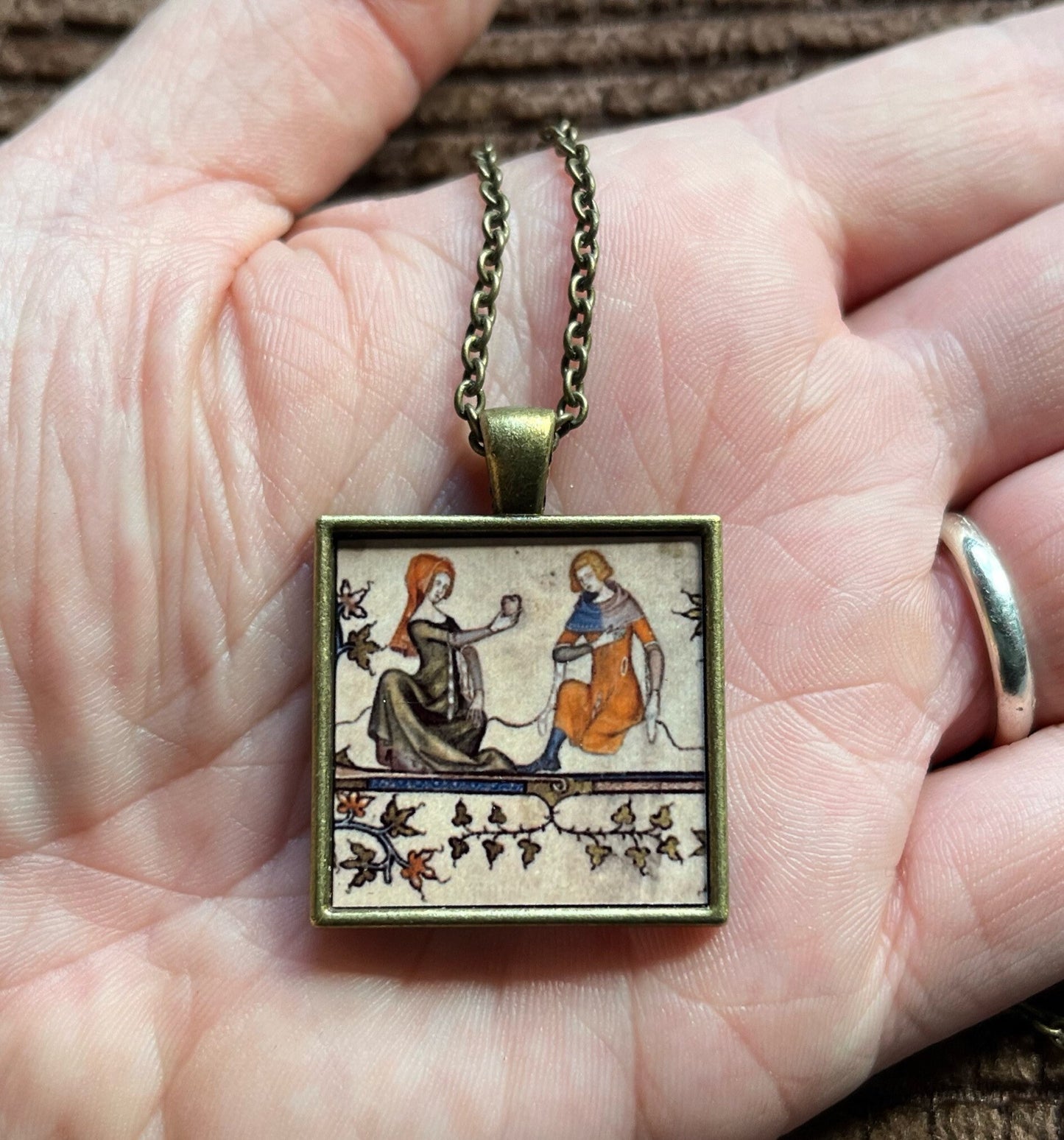 Medieval Valentines Pendant