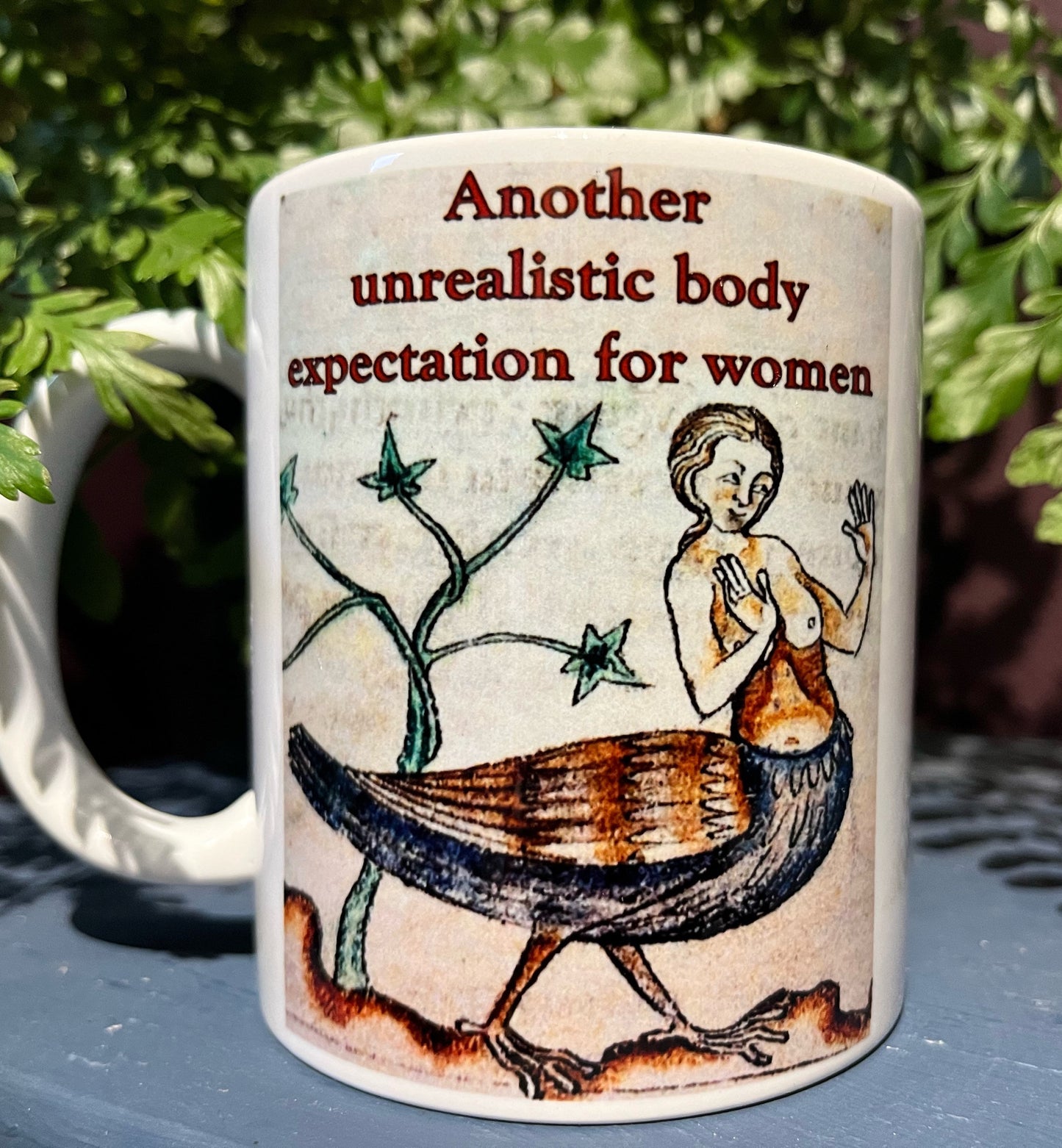 Body Expectation mug