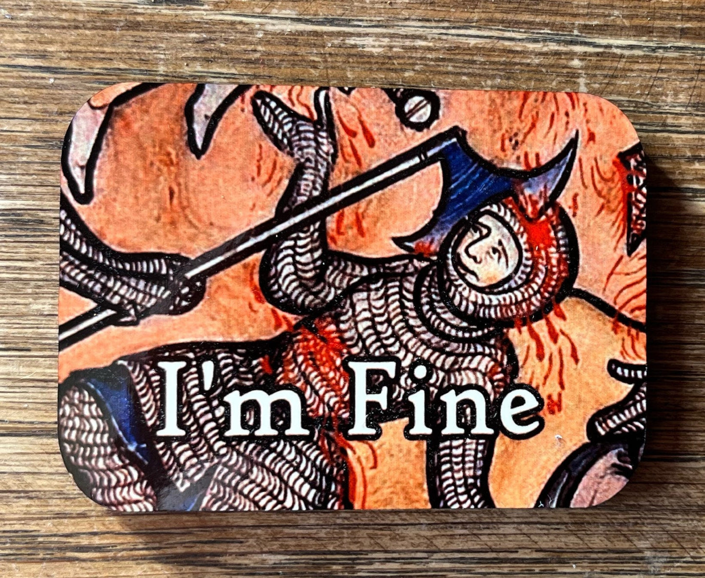 I’m Fine Fridge Magnets