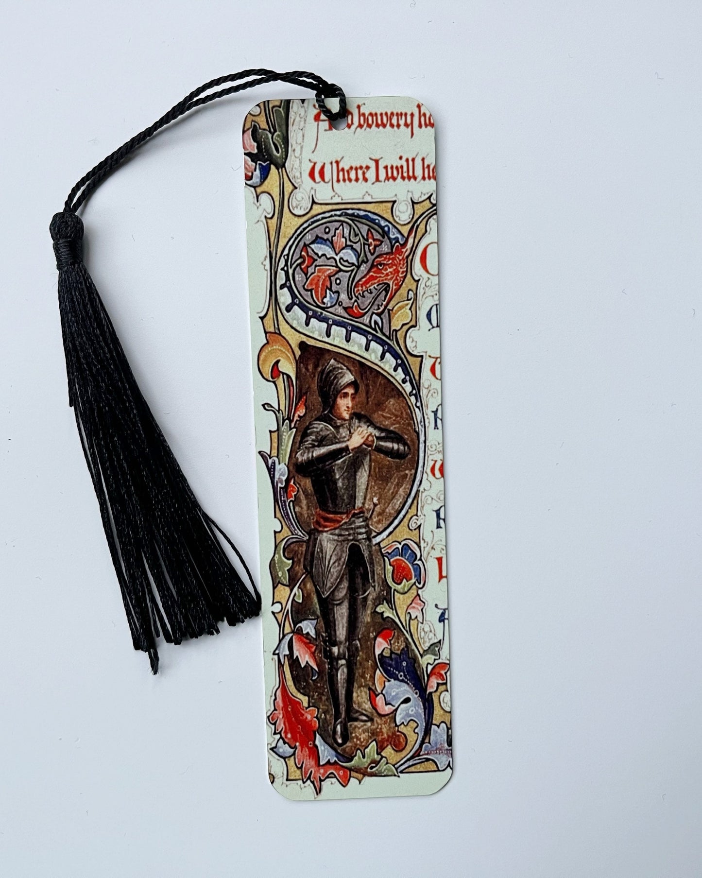 King Arthur Bookmark (aluminium) - Choose from 3 sizes
