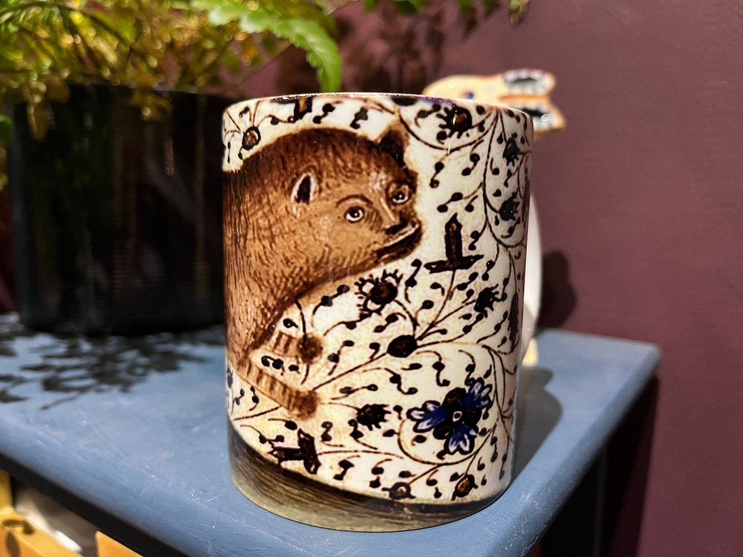 Medieval Cat Marginalia Mug
