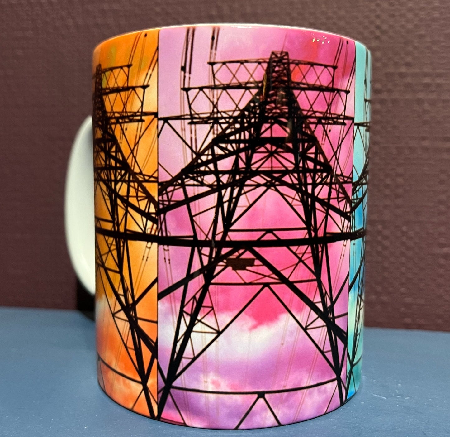 Pylon mug - multicoloured