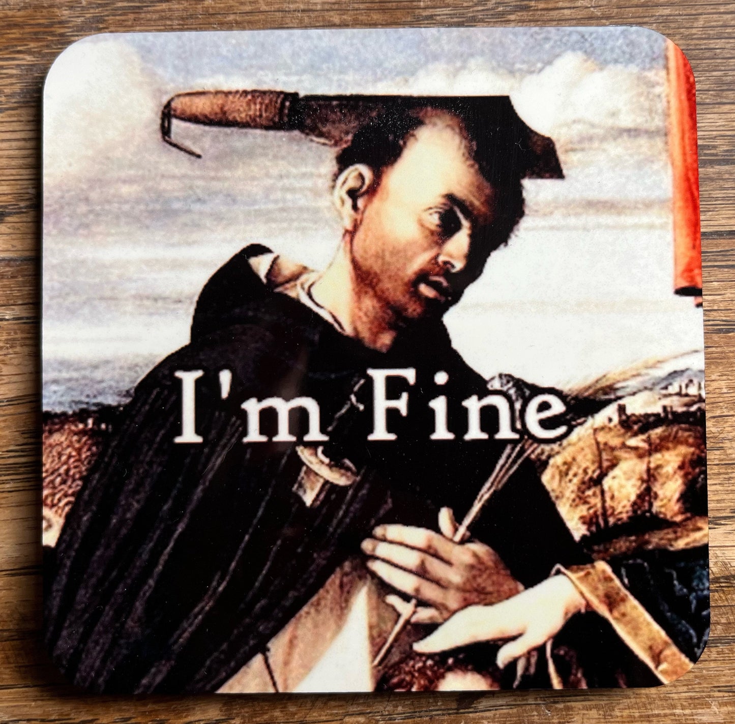 I’m Fine coasters - set of 4