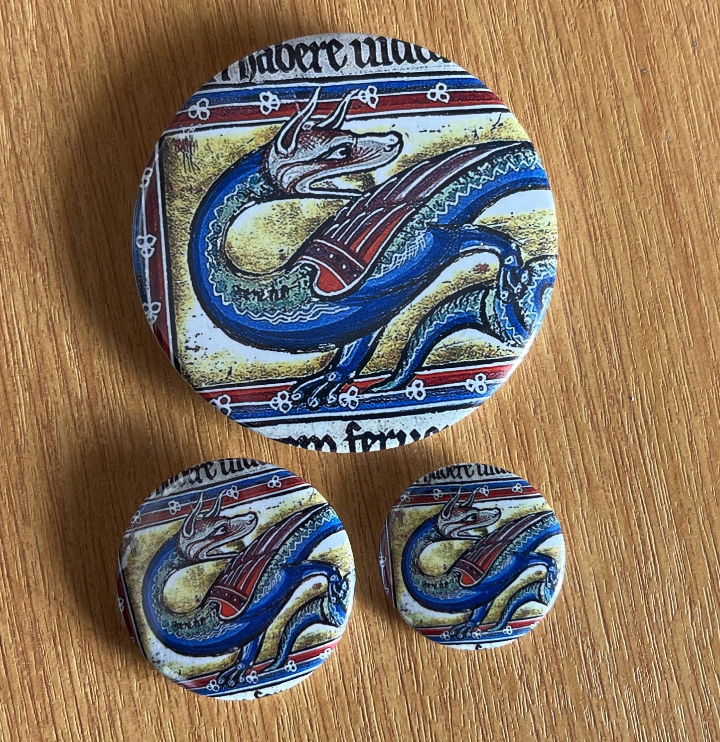 Aberdeen Bestiary Badge 32mm - choose from 4 designs