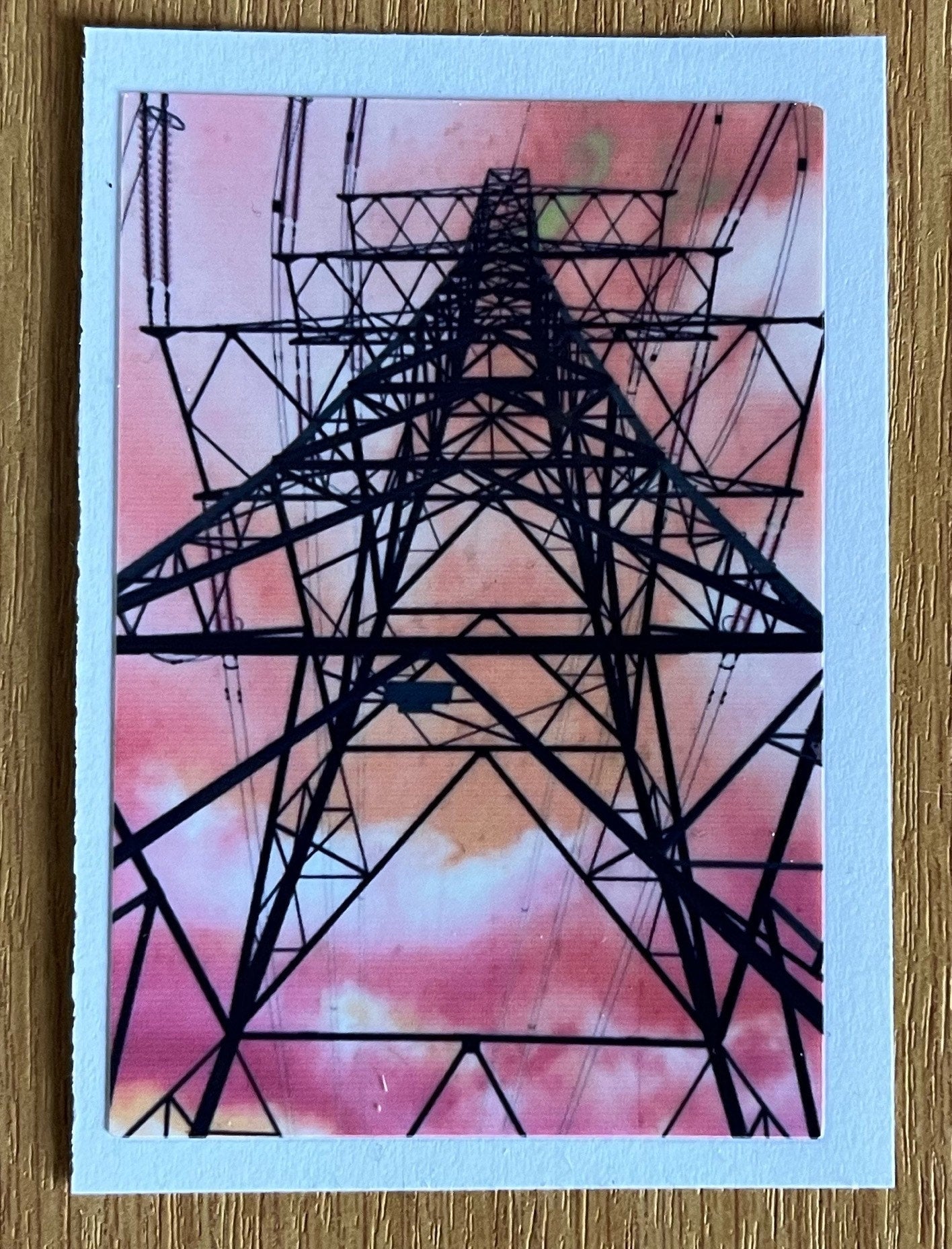 Pylon Sticker (oblong) choose from 4 colours!