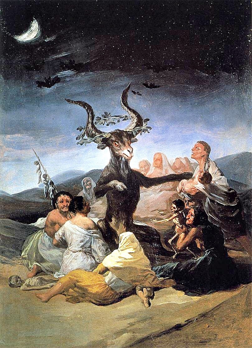 Witches Sabbath by Goya mug