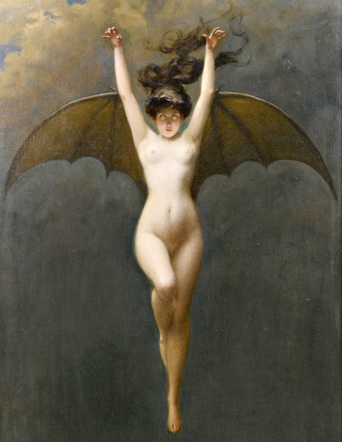 Bat Woman by Albert Joseph Penot (1890)