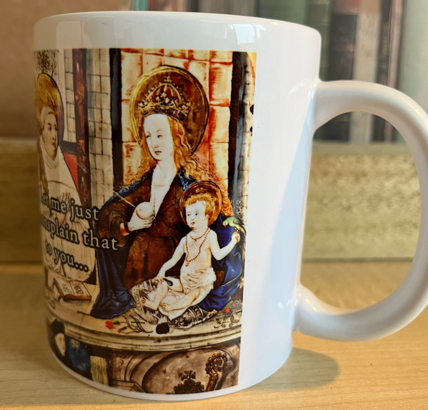 Mansplain mug