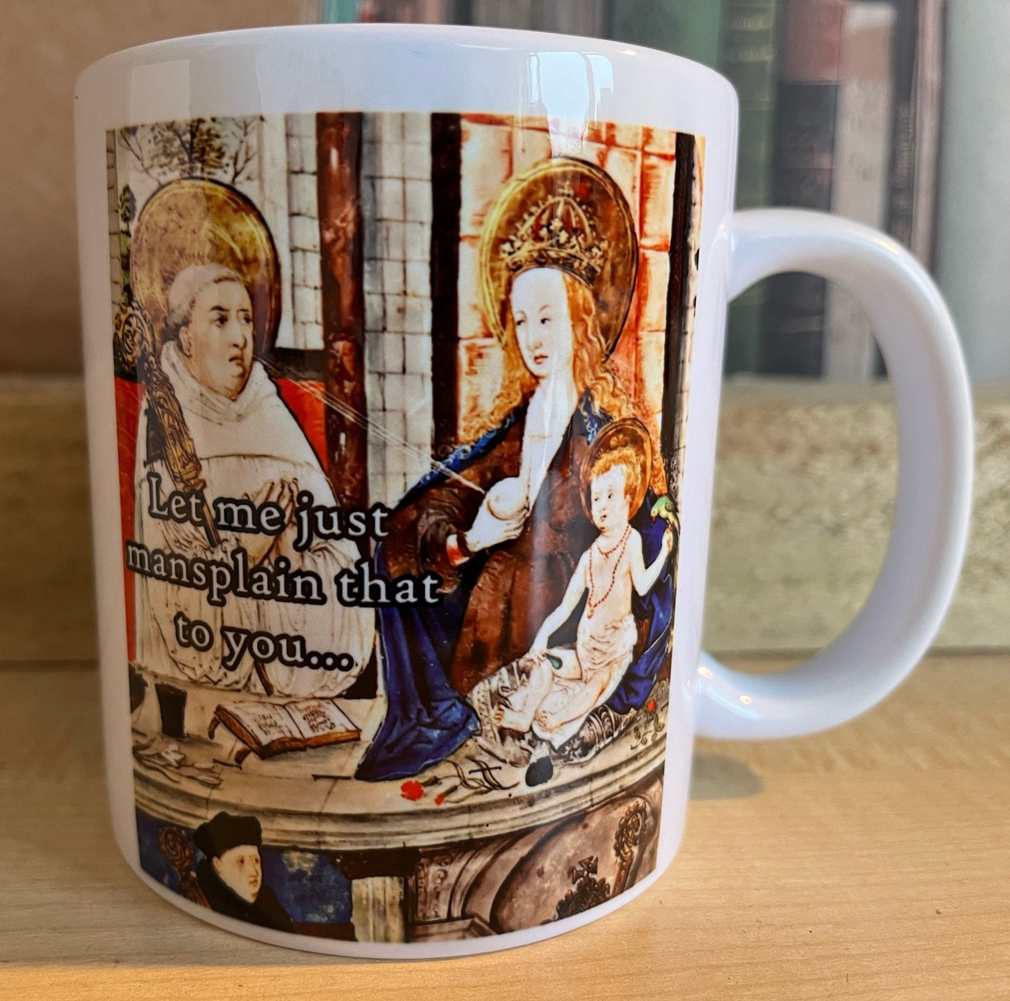 Mansplain mug