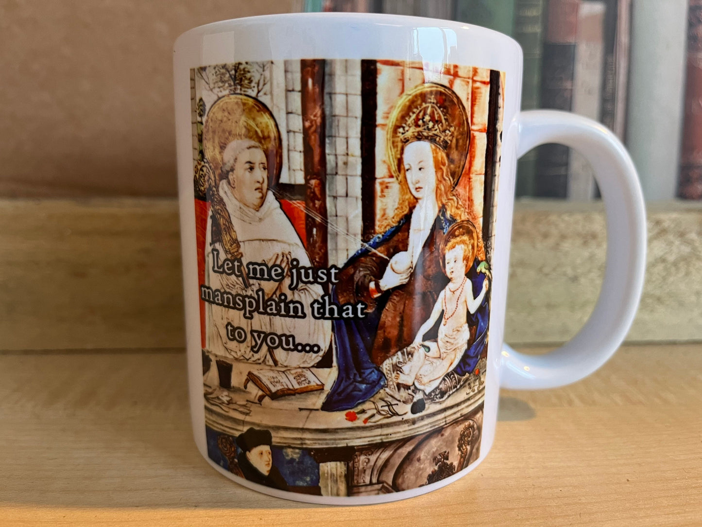 Mansplain mug