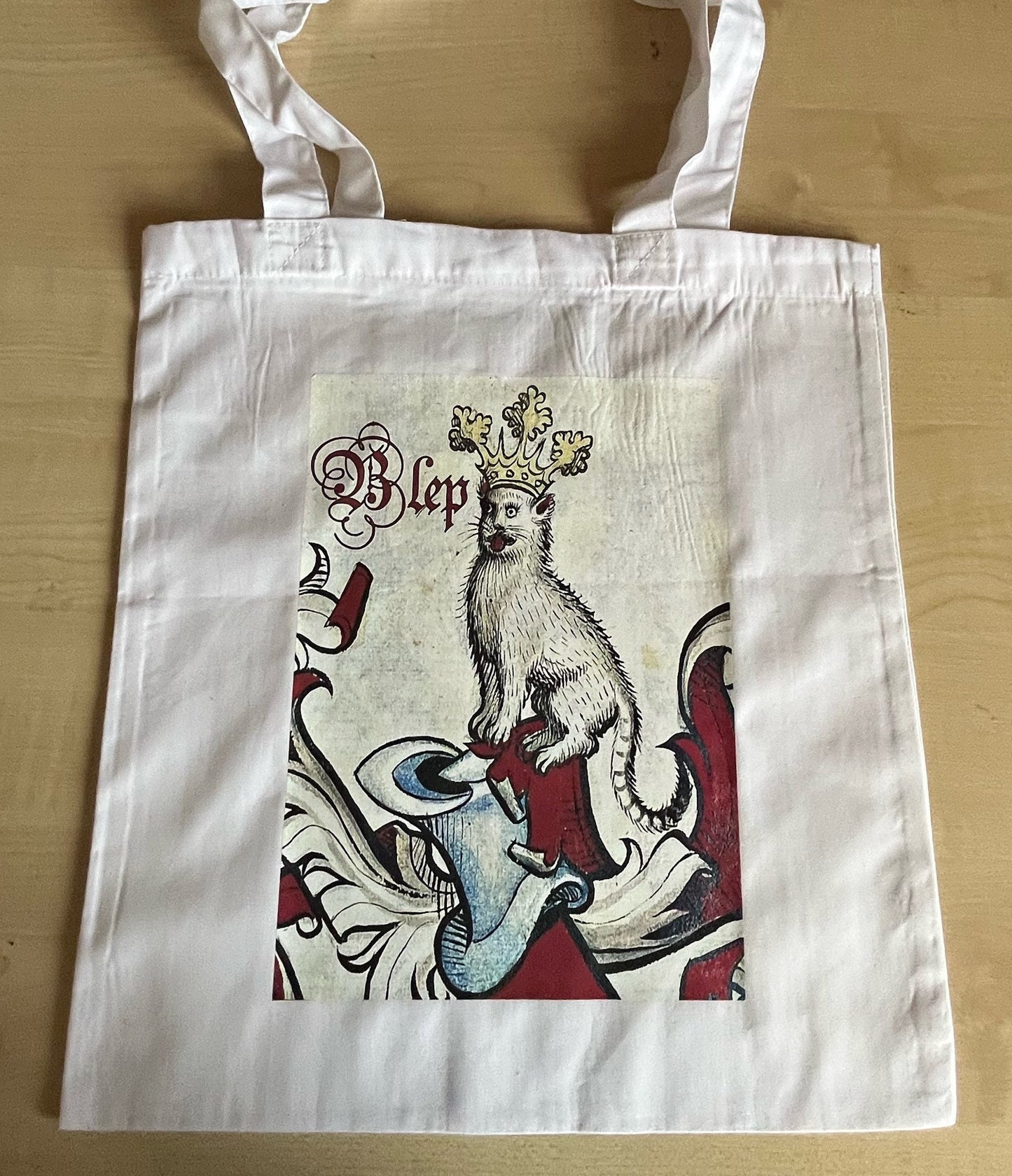 Blep Cat Tote Bag - cotton - choose colour