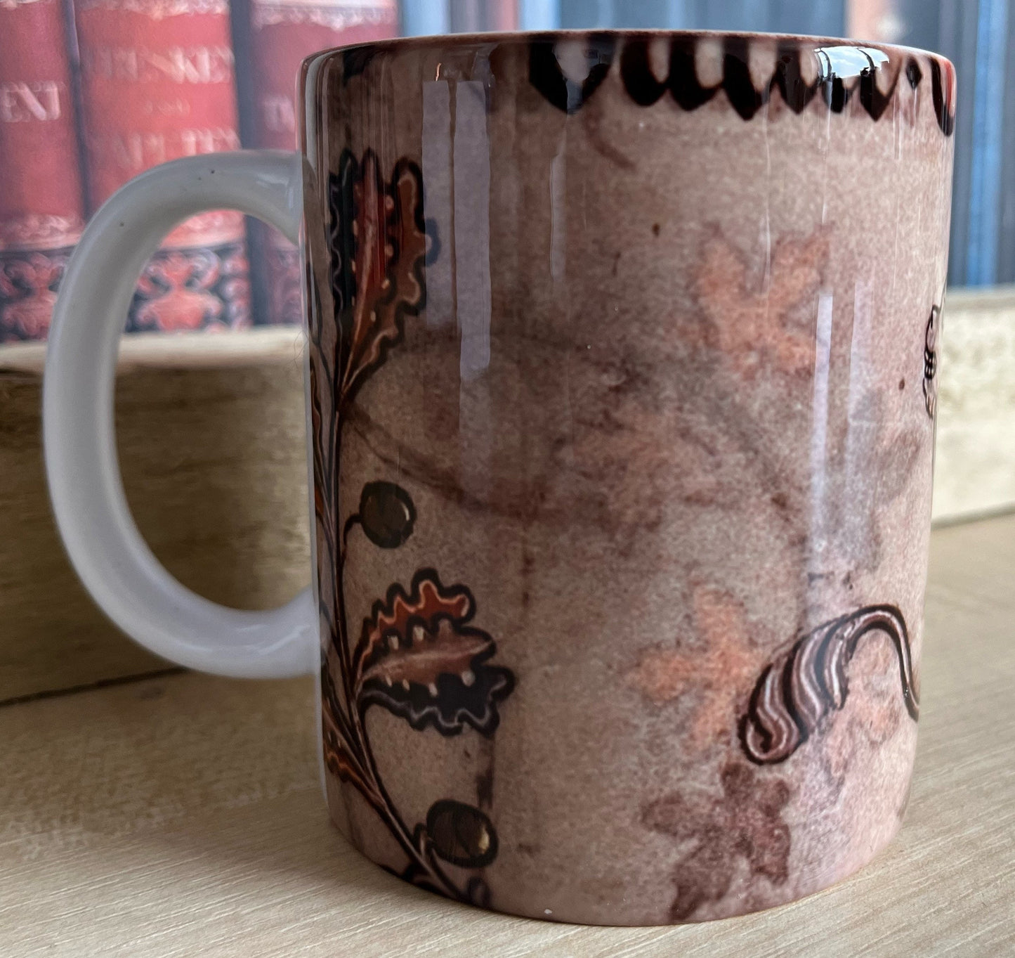 Medieval Duelling Rabbit with Club Mug
