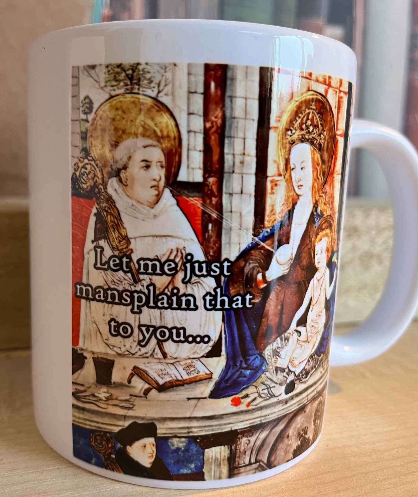 Mansplain mug