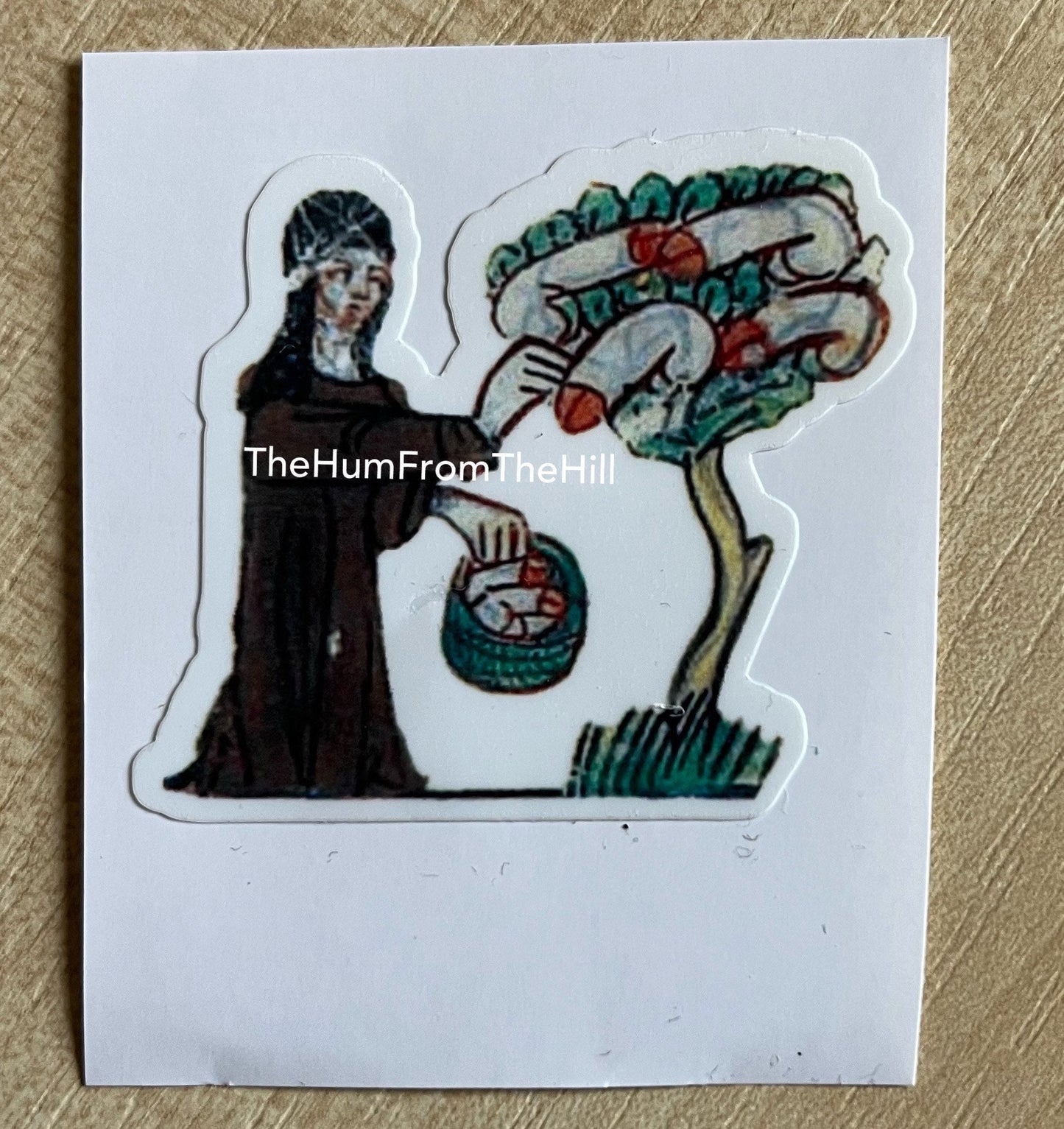 Penis Harvesting Nun Sticker
