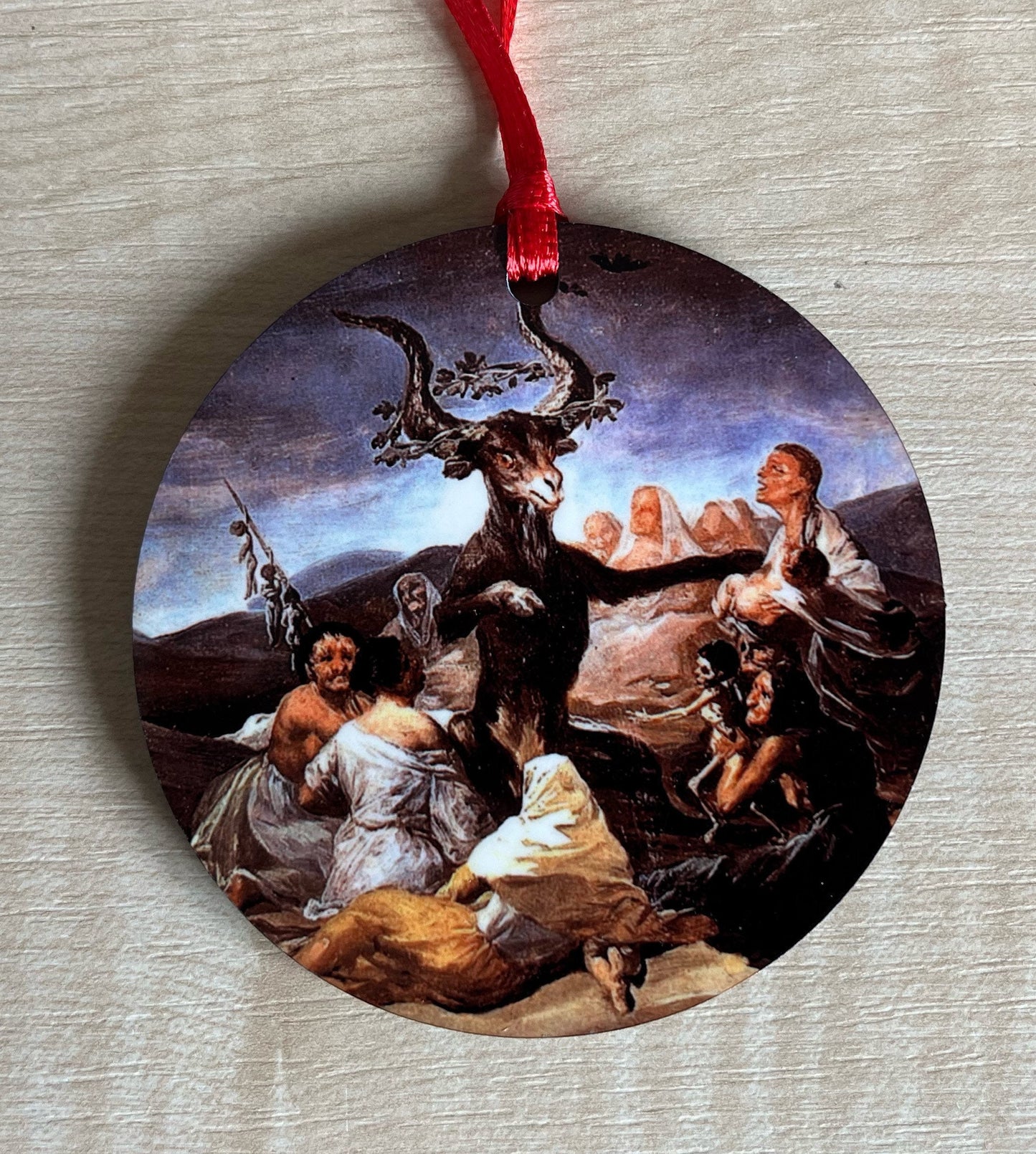 Witches Sabbath Tree Decorations - Double sided