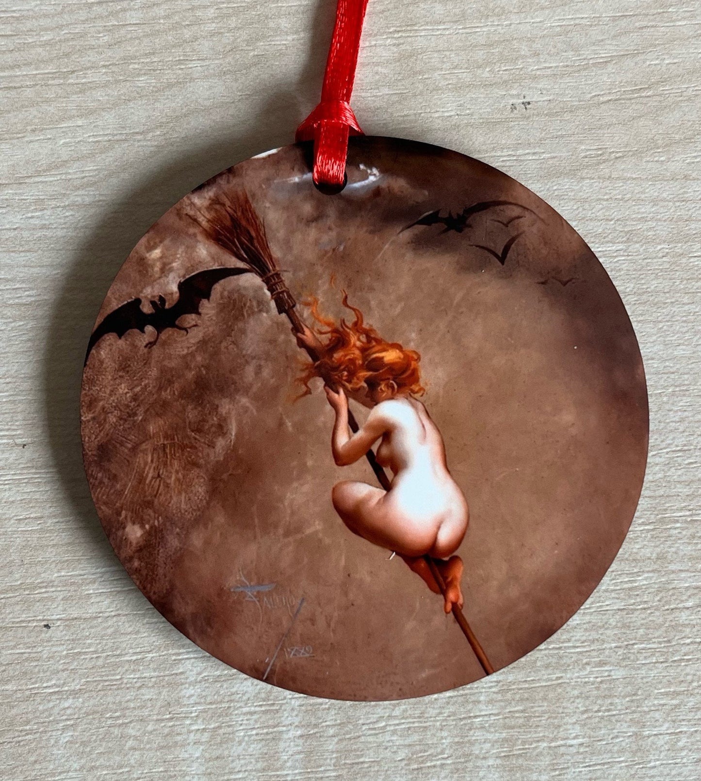 Witches Sabbath Tree Decorations - Double sided
