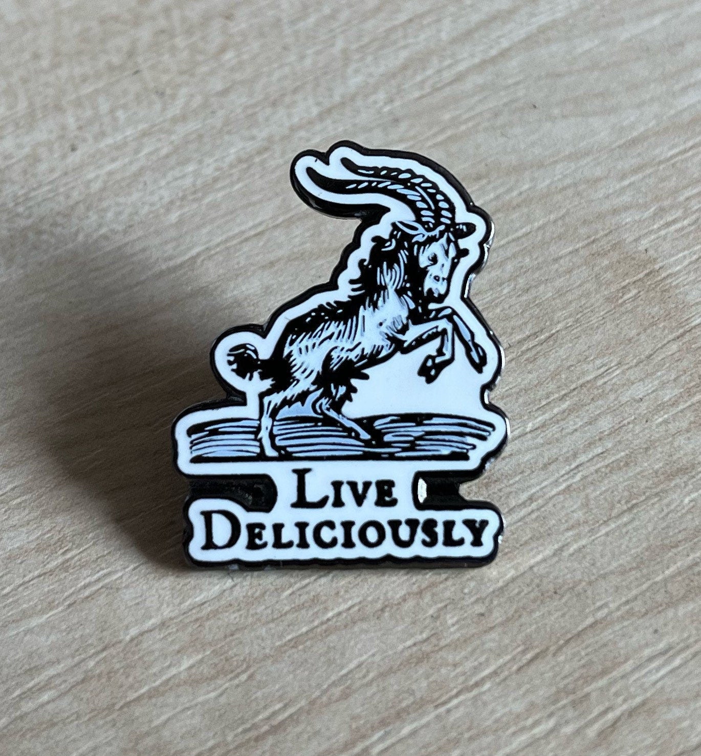 Enamel Black Phillip Lapel Pin