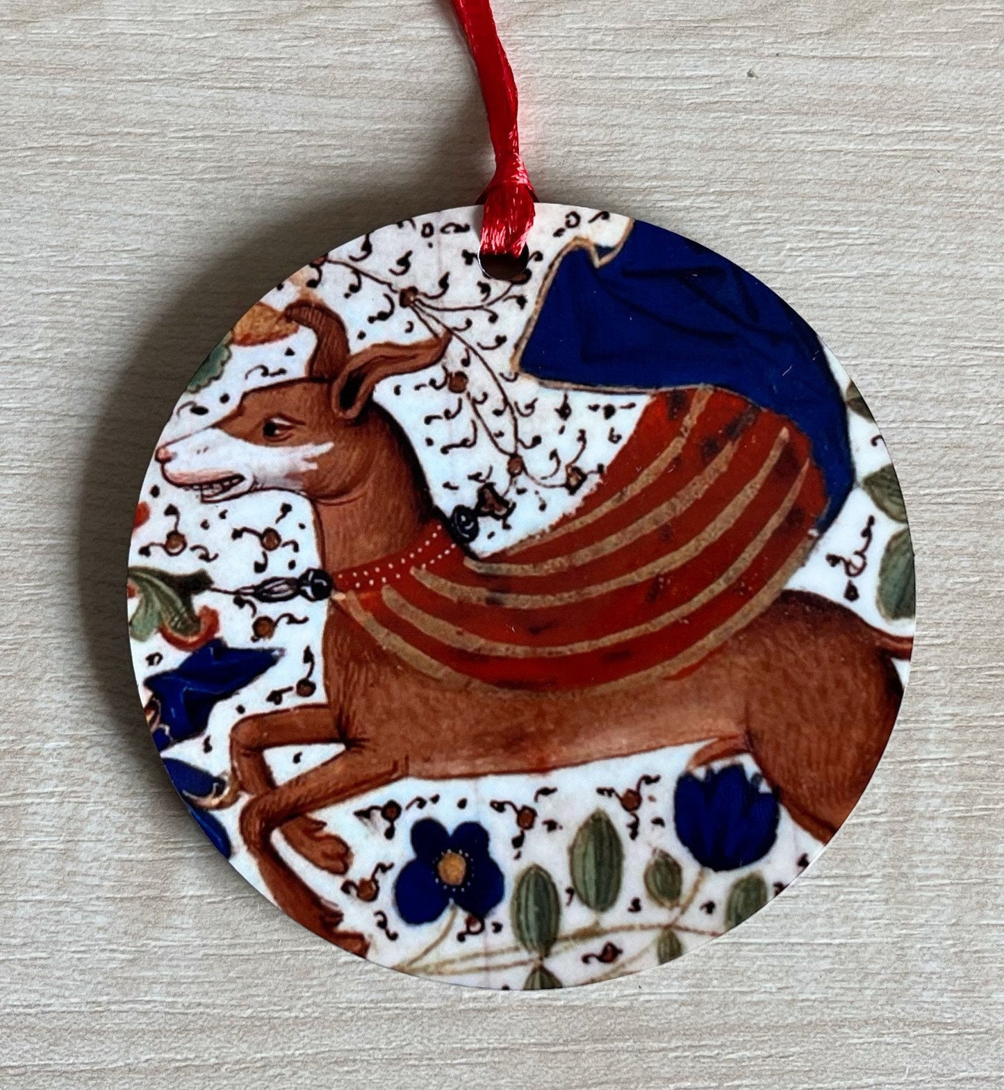 Medieval Dog Tree Decorations - Double sided