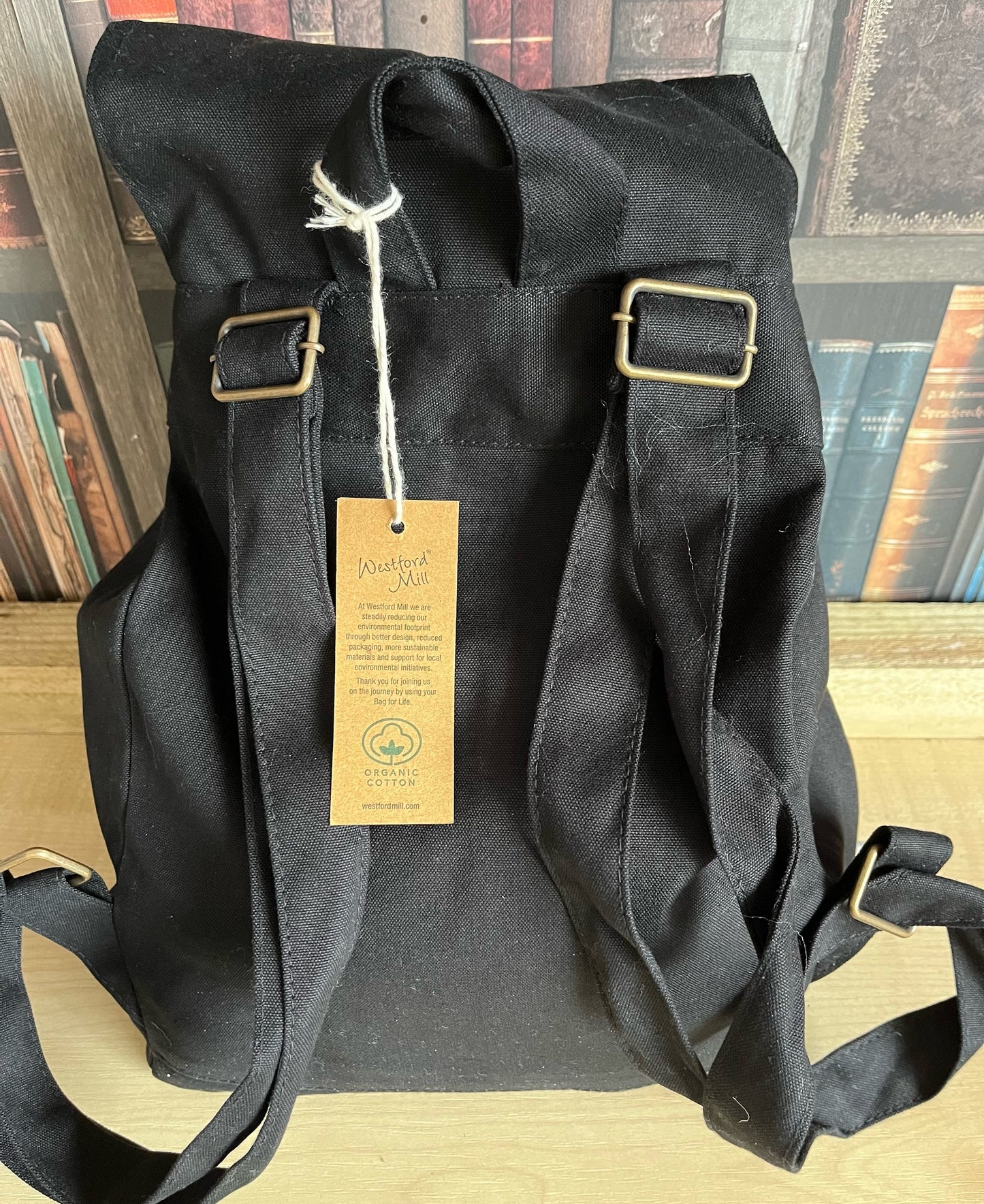 10Ltr Cotton Backpack Live Deliciously