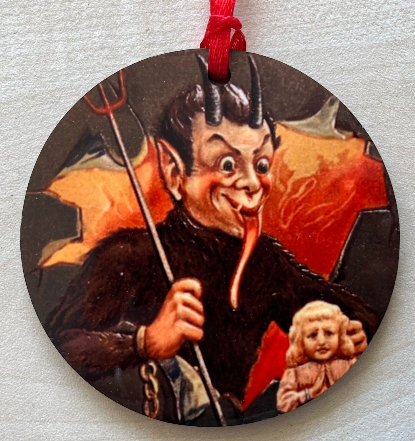Krampus Tree Decorations (set 1) - Double sided