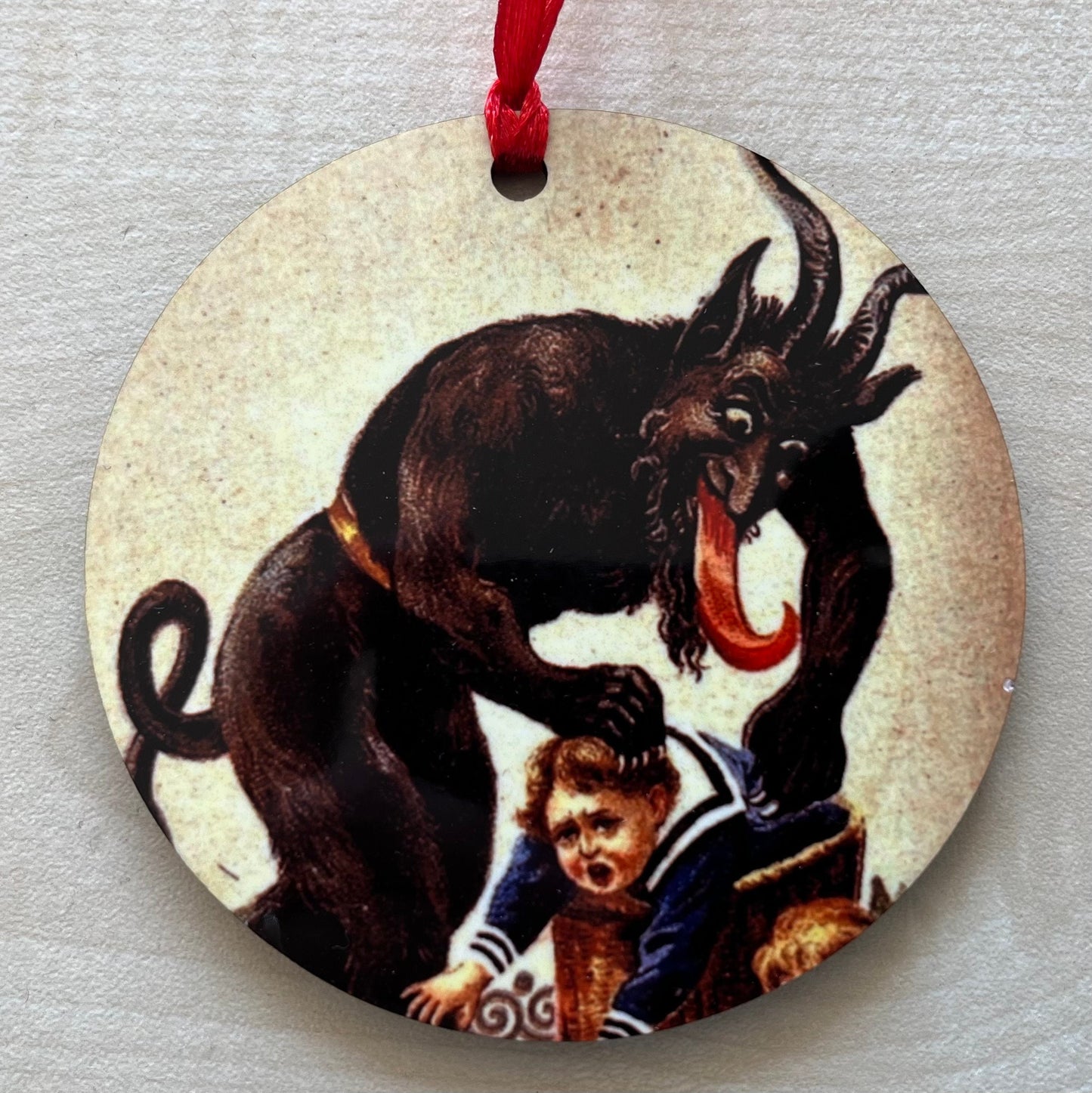 Krampus Tree Decorations (set 2) - Double sided