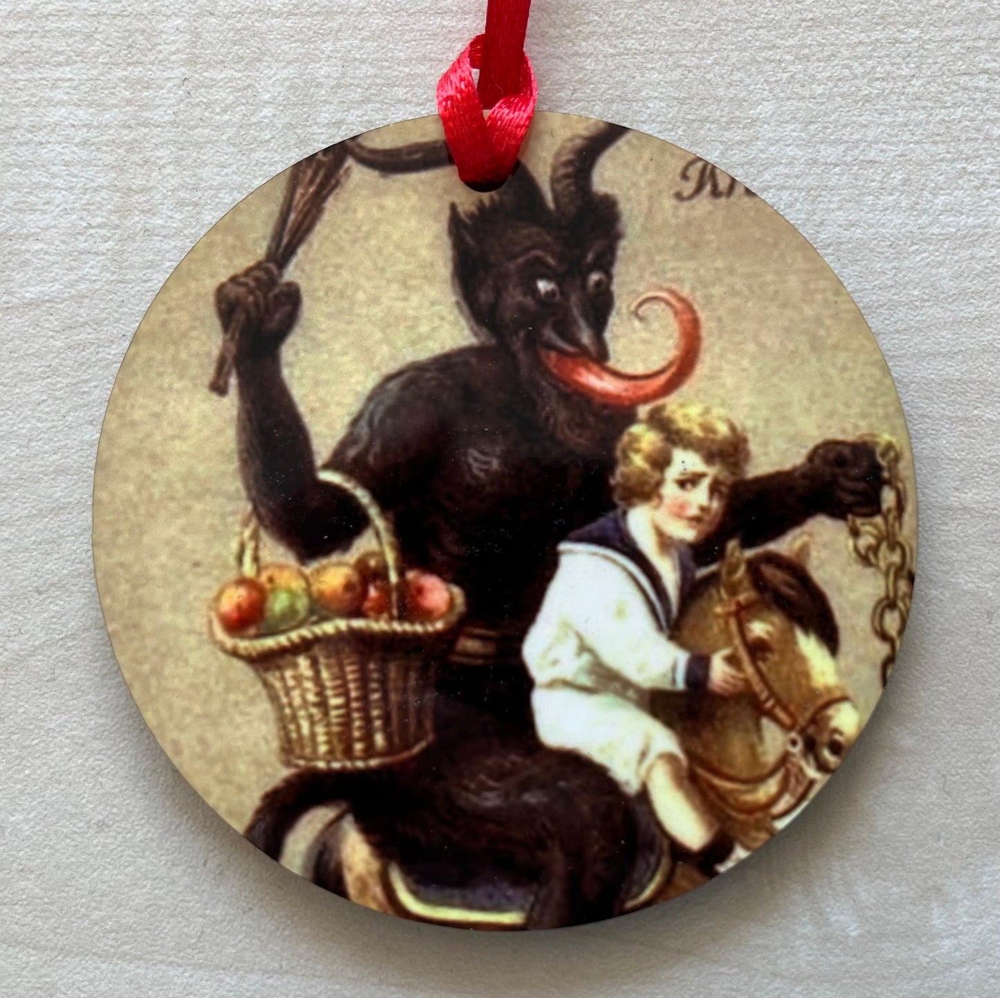 Krampus Tree Decorations (set 2) - Double sided