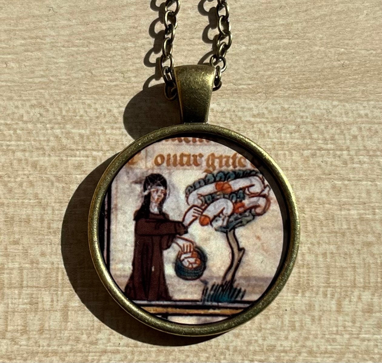 Penis Harvesting Nun Pendant