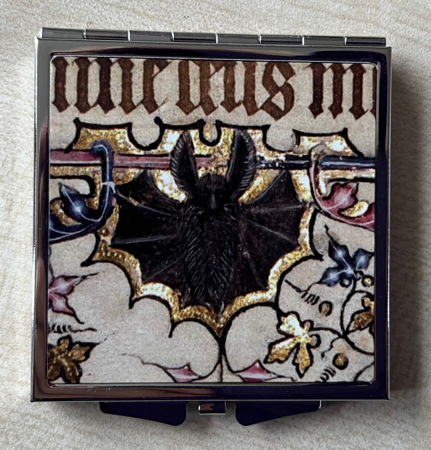 Medieval Bat Compact Mirror