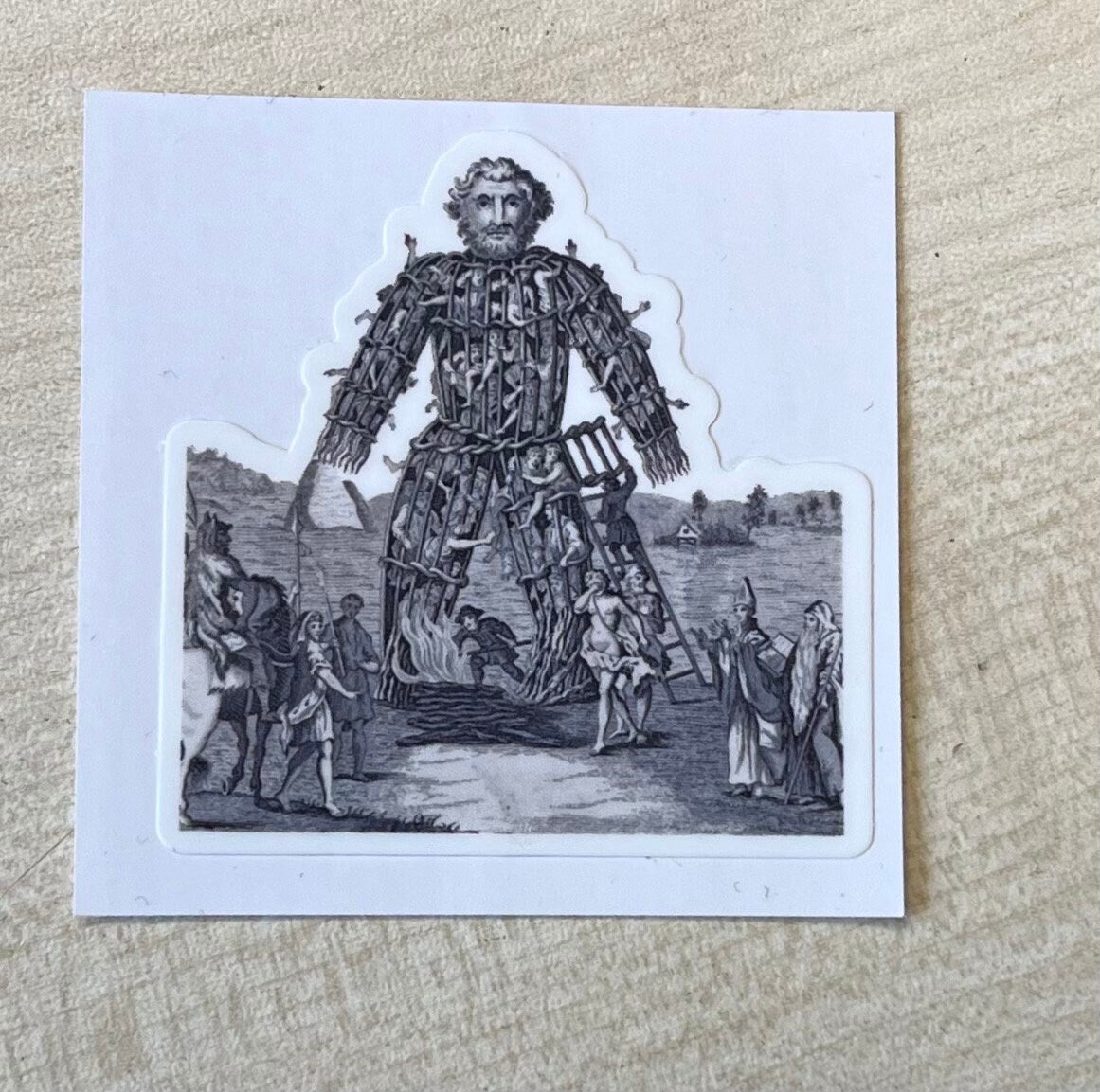 Wicker Man Sticker