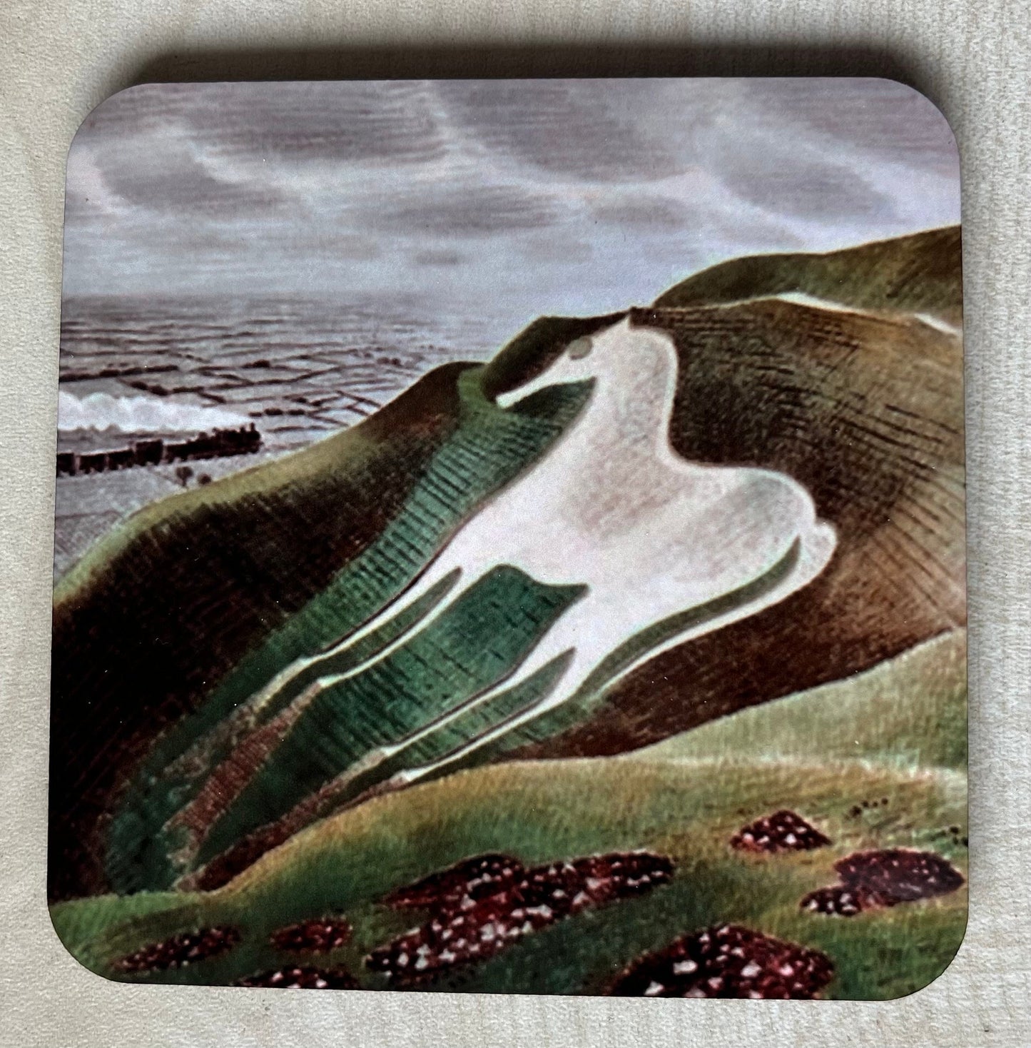 Eric Ravilious Art coasters - set of 4
