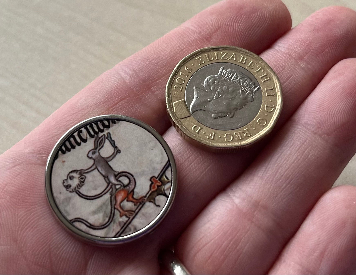 Battle Bunny Budget Lapel Pin