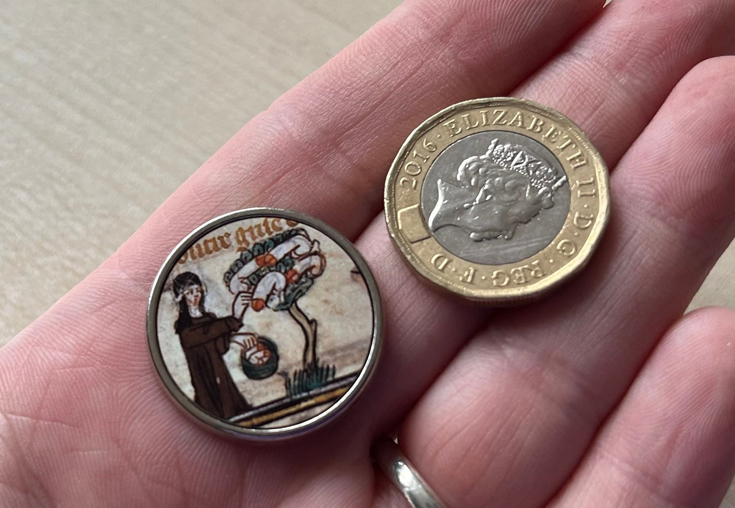 Penis Tree Budget Lapel Pin