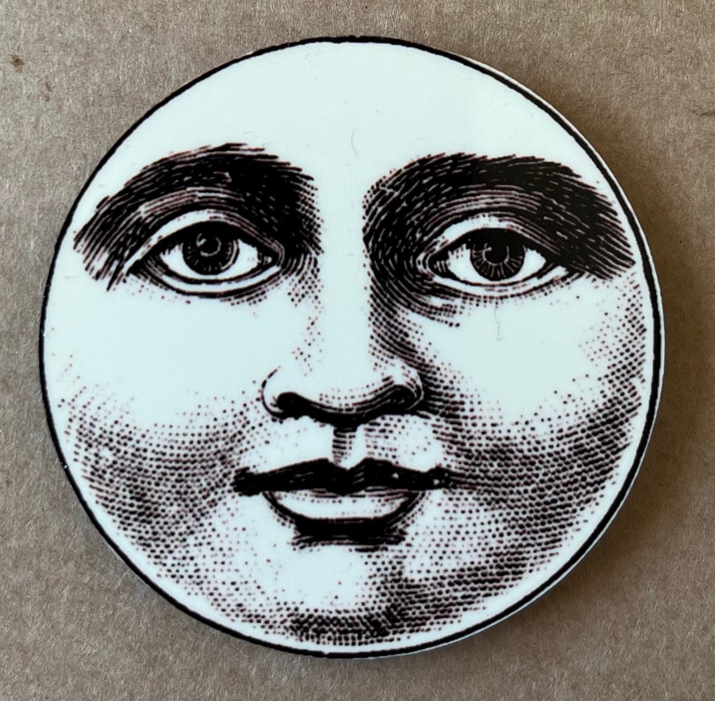 Vintage Sun and Moon Fridge Magnets