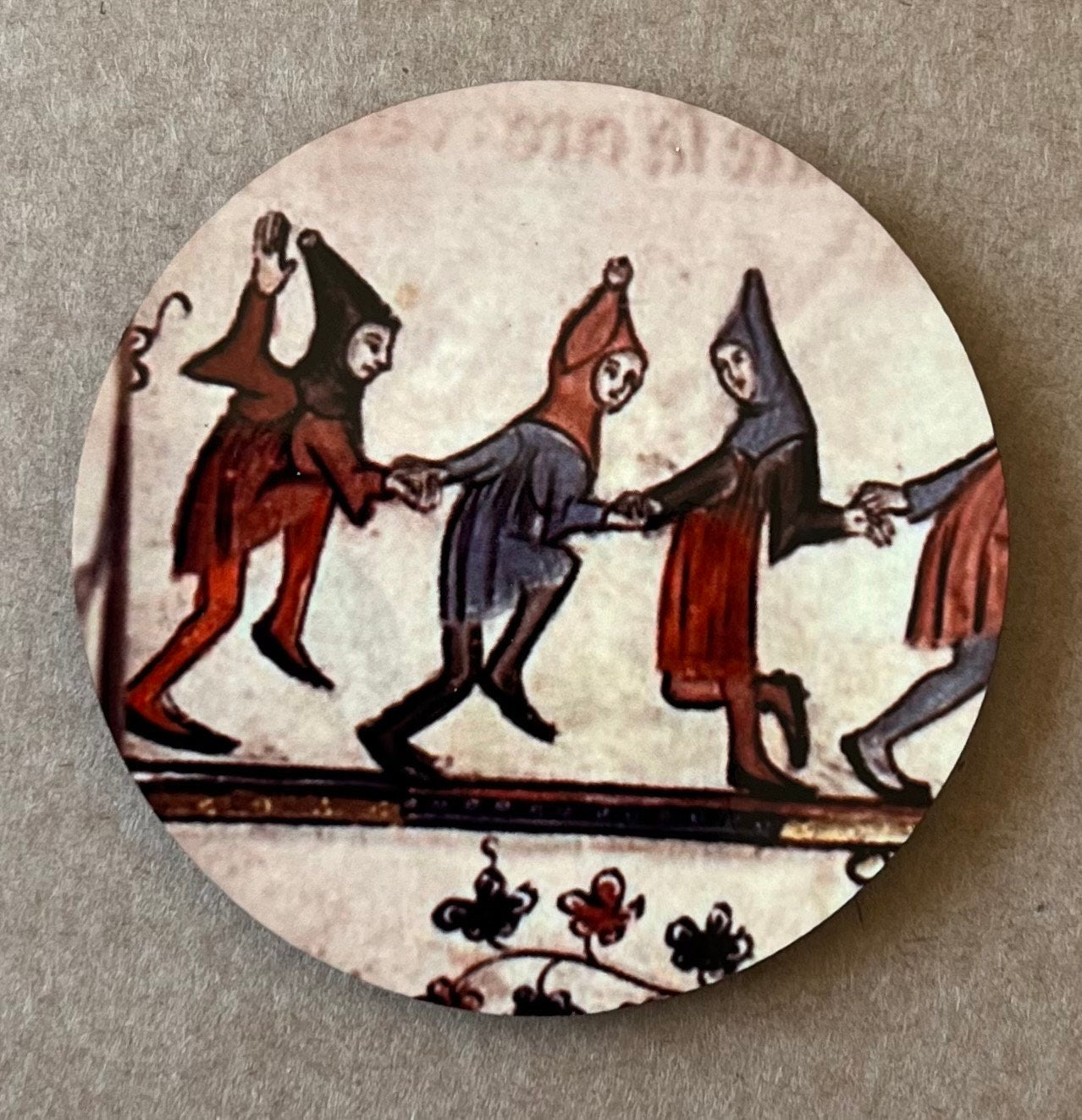 Mummers/Medieval Dancers Fridge Magnets