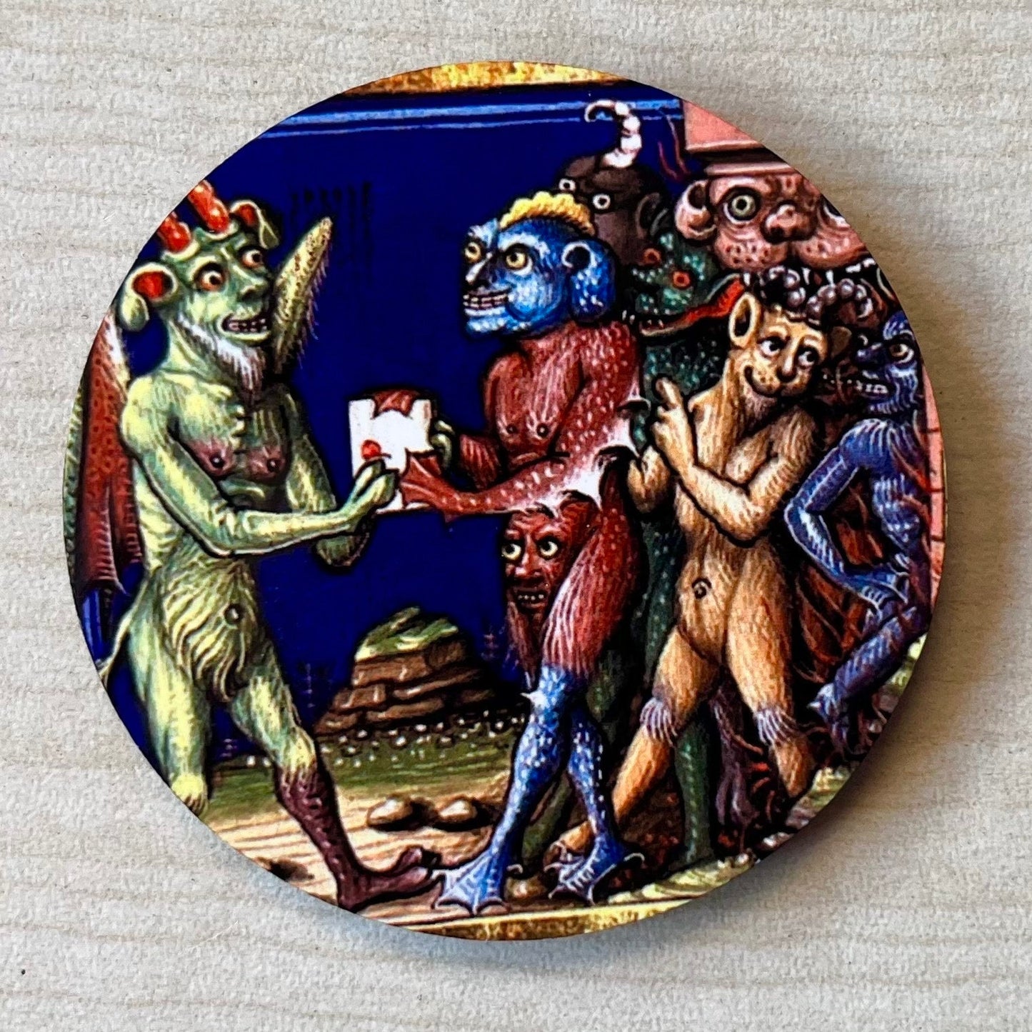 Demon Fridge Magnets