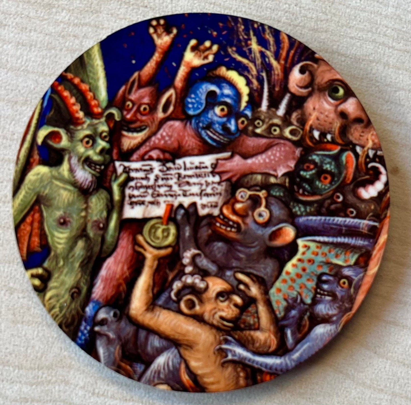 Demon Fridge Magnets