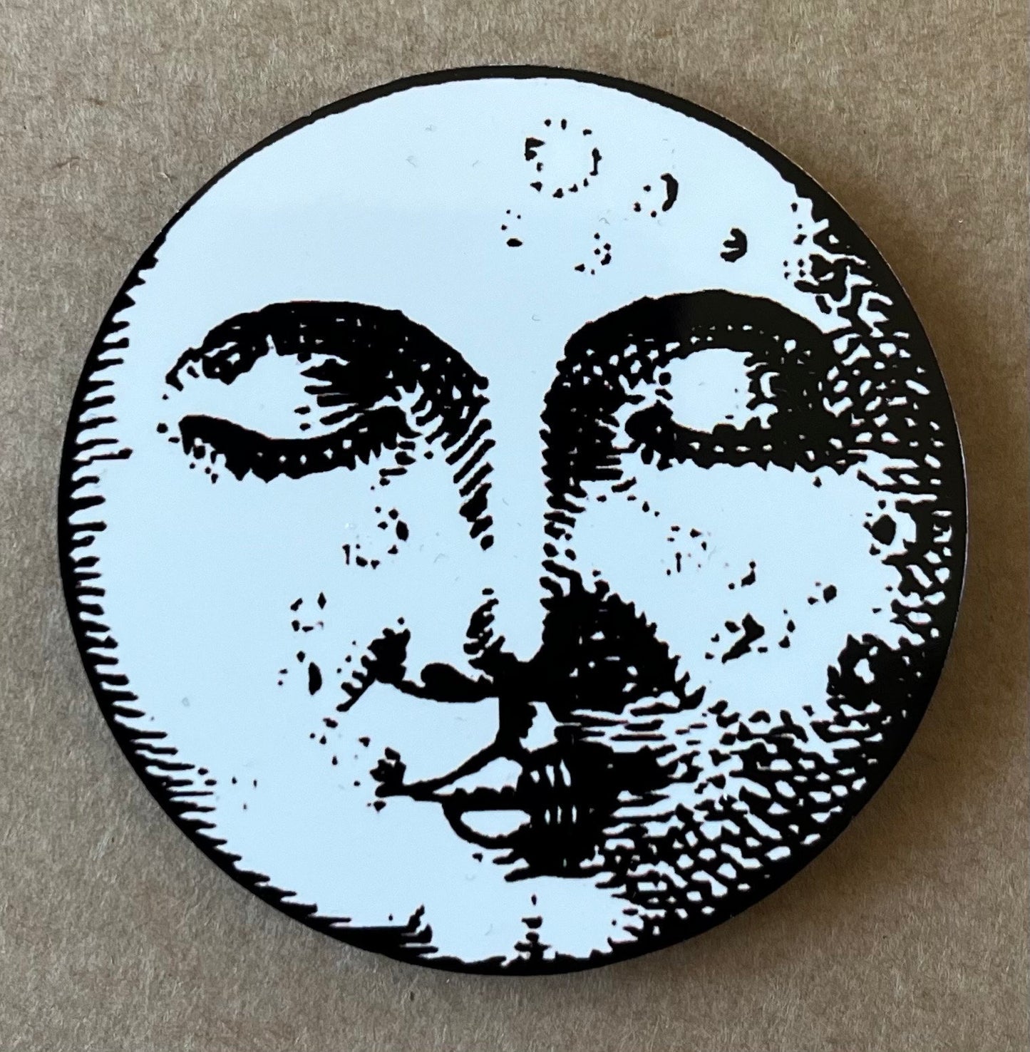 Vintage Sun and Moon Fridge Magnets
