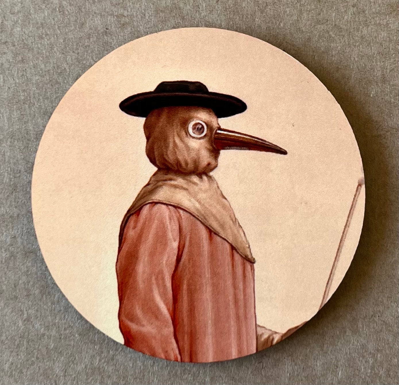 Plague Dr Fridge Magnets