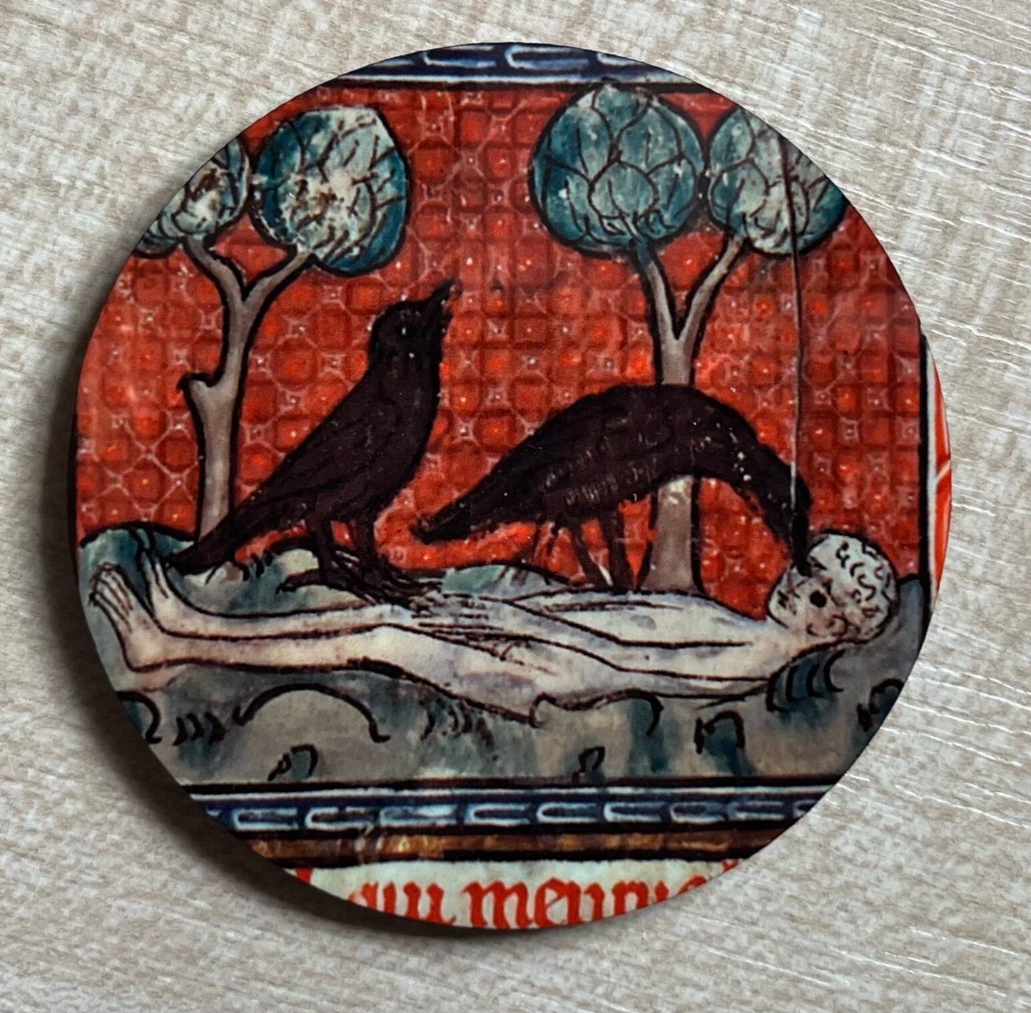 Crow Fridge Magnets