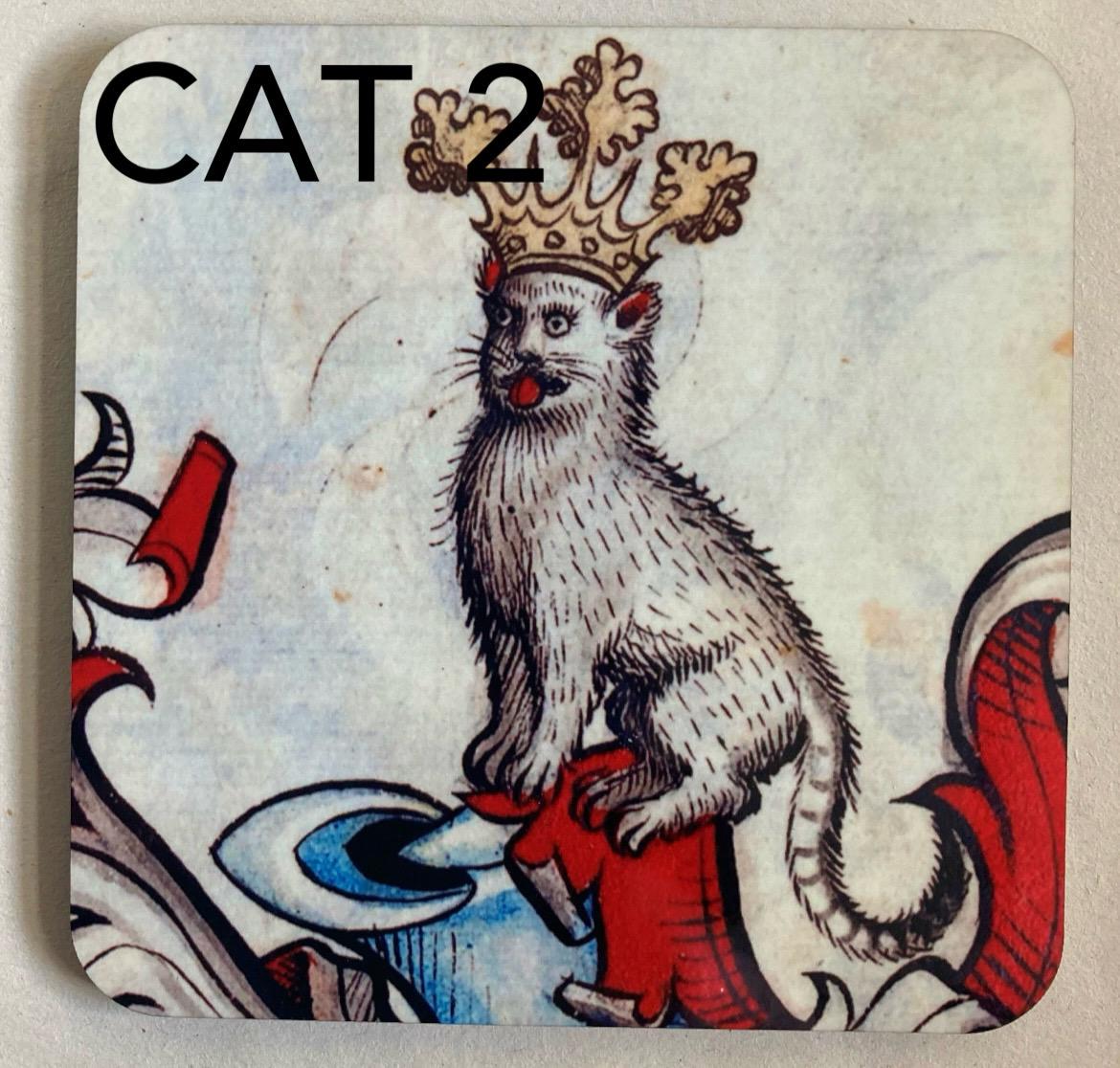 Cat Coasters - Choose from 8 designs